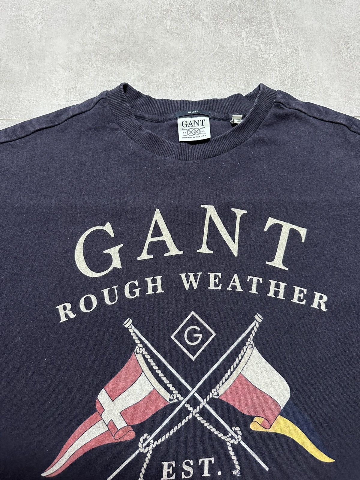 Designer × Gant Gant Rough Weather T Shirt Cotton 1949 Size US L / EU 52-54 / 3 - 3 Thumbnail