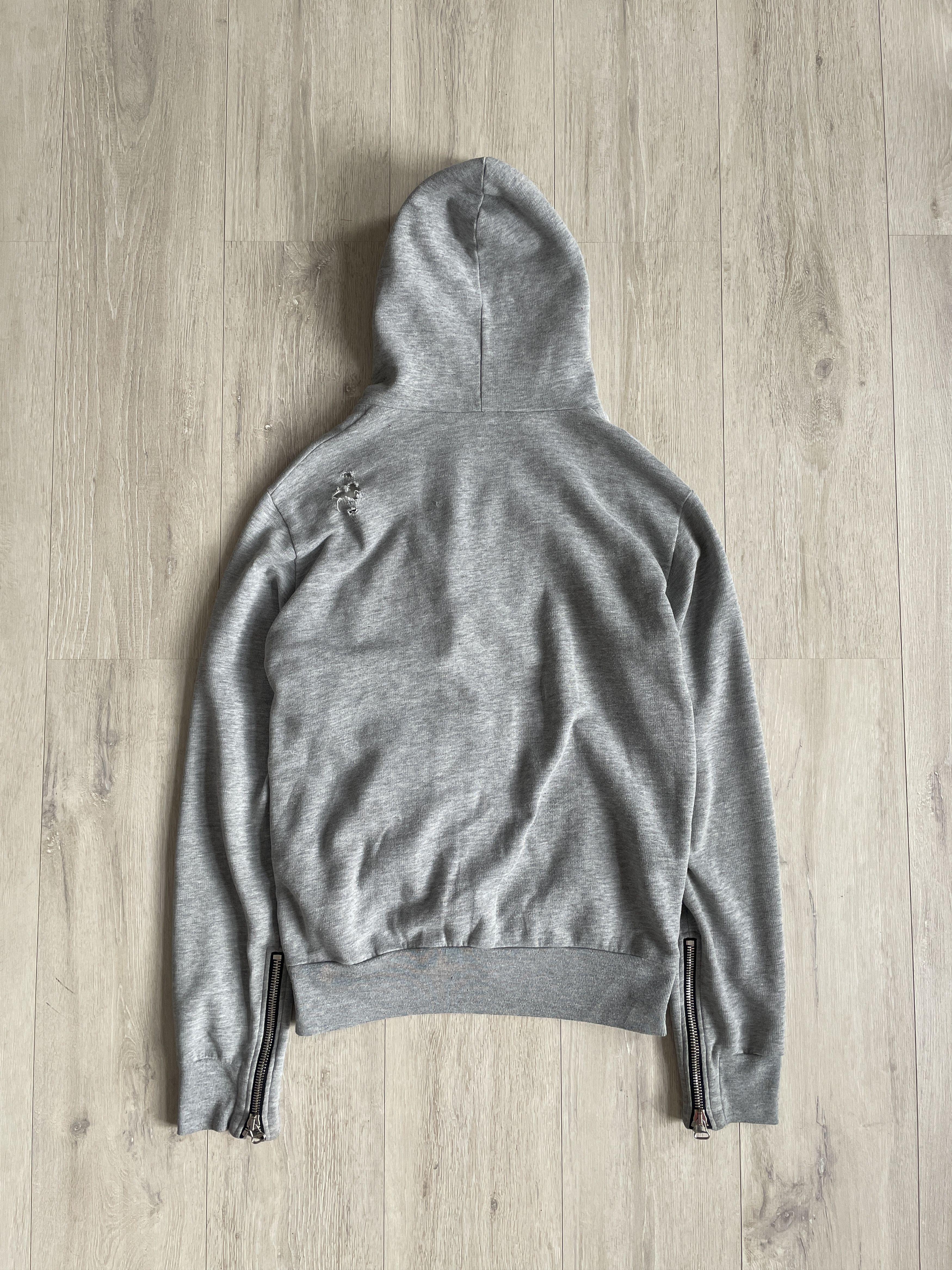 Balmain Balmain SS10 ripped hoodie by Christophe Decarnin Size US M / EU 48-50 / 2 - 8 Thumbnail