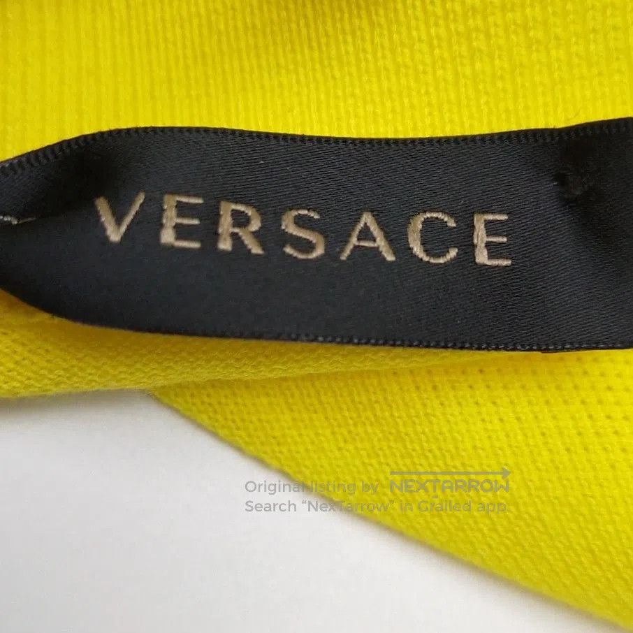 Versace Versace S Cotton Contrast Collar T-shirt. Size US S / EU 44-46 / 1 - 5 Thumbnail