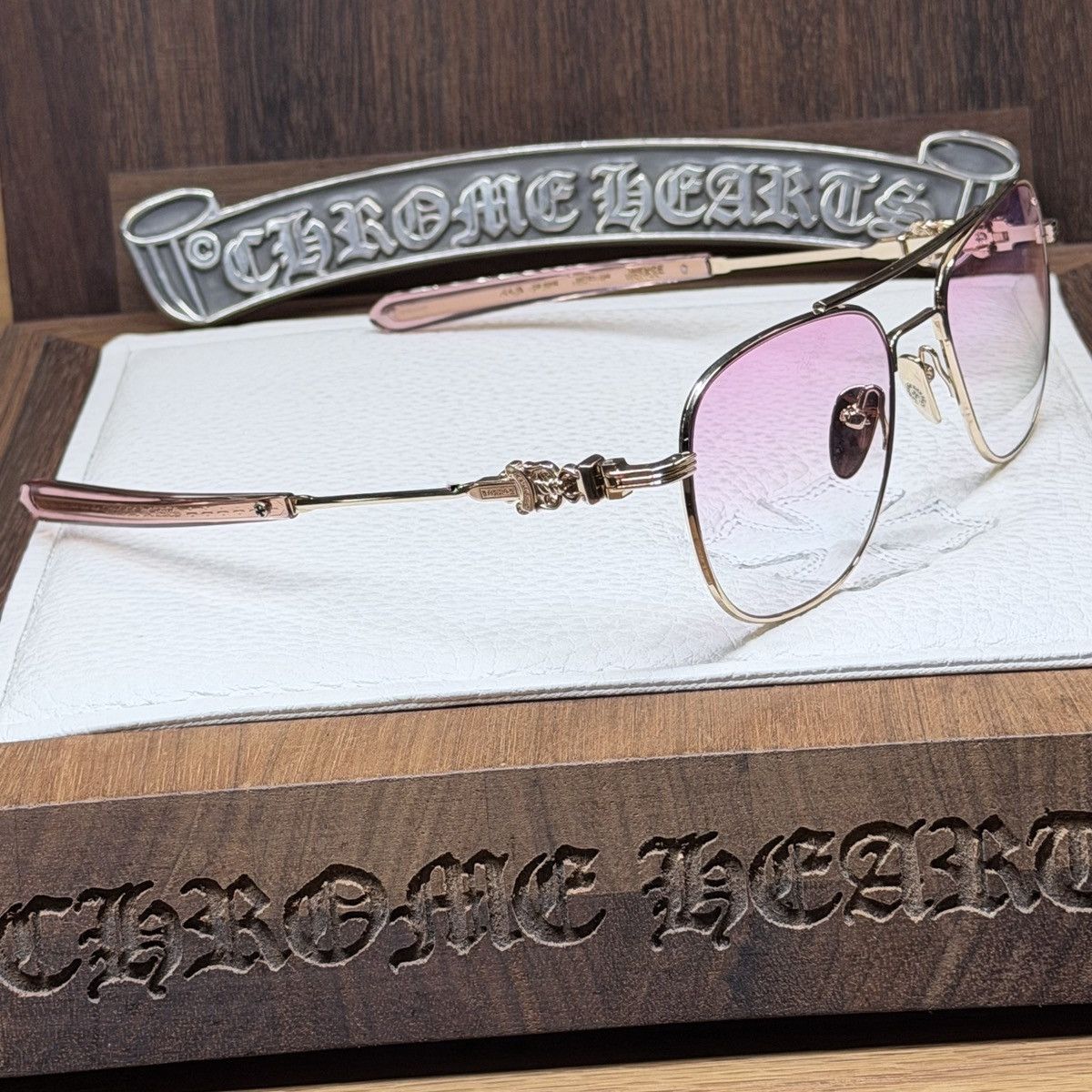 Chrome Hearts Chrome Hearts WENCE 1/1 Sunglasses Size ONE SIZE - 6 Thumbnail