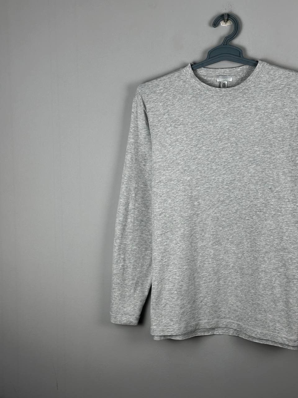 Vintage Skims By Kylie Jenner Basic Grey Longsleeve T Shirt Size US L / EU 52-54 / 3 - 2 Thumbnail