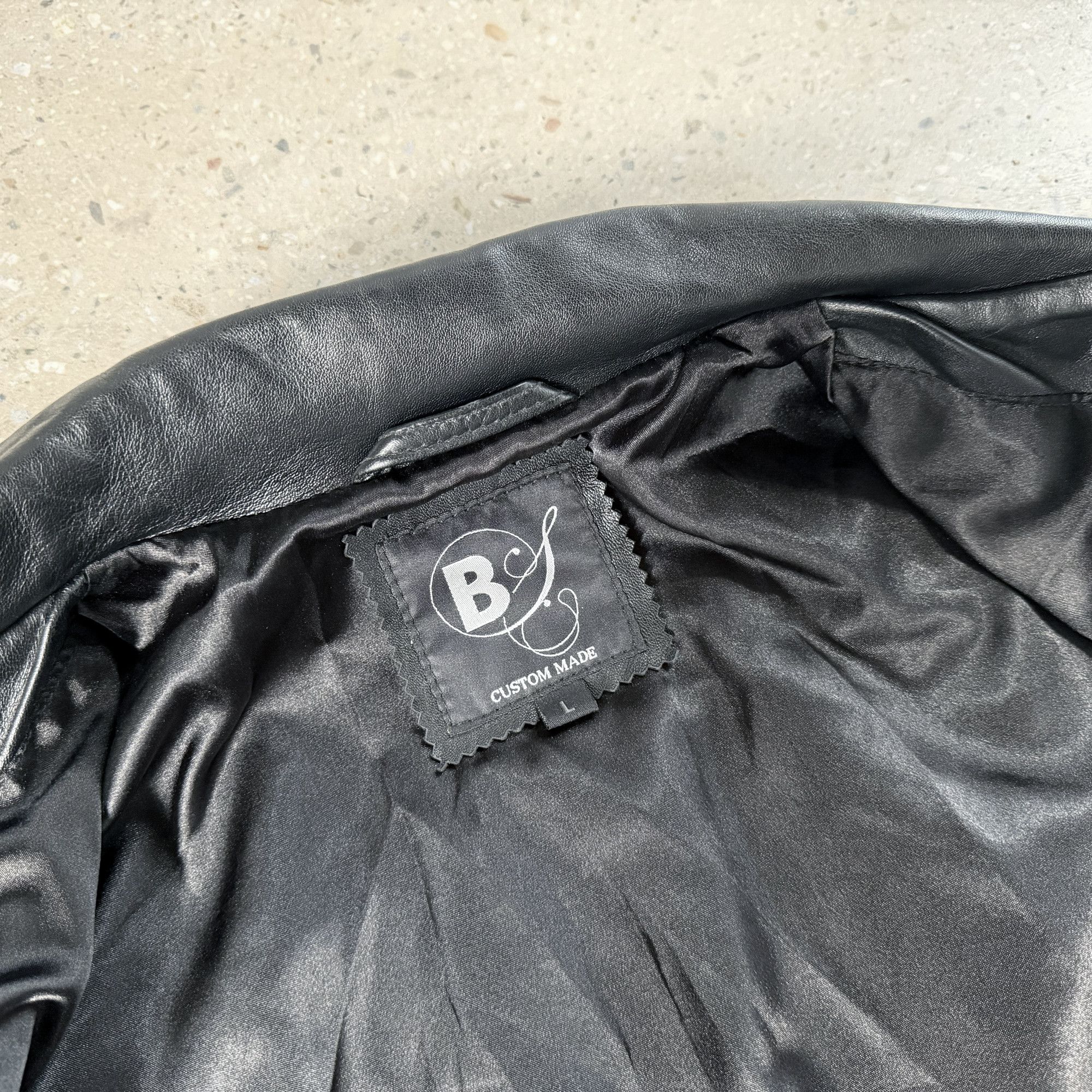 Other Custome Dior Heidi Slimane style leather bomber jacket Size US M / EU 48-50 / 2 - 7 Thumbnail
