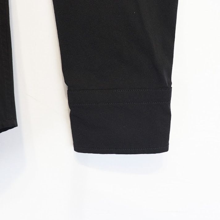 Bottega Veneta o1rshd1 Washed Stretch Nylon Shirt in Black Size US S / EU 44-46 / 1 - 13 Thumbnail
