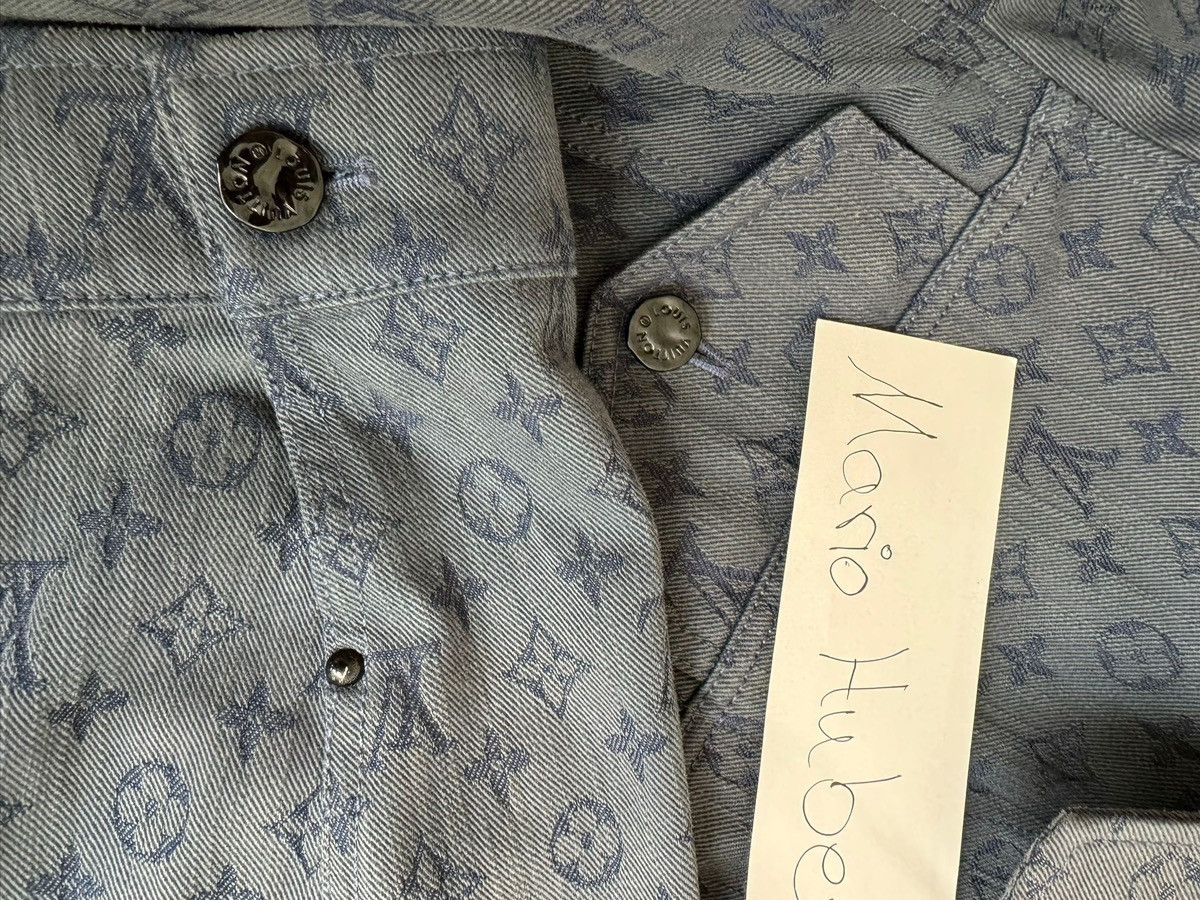 Louis Vuitton Louis Vuitton Denim Jeans Jacket Monogram Virgil Abloh Size US M / EU 48-50 / 2 - 10 Thumbnail