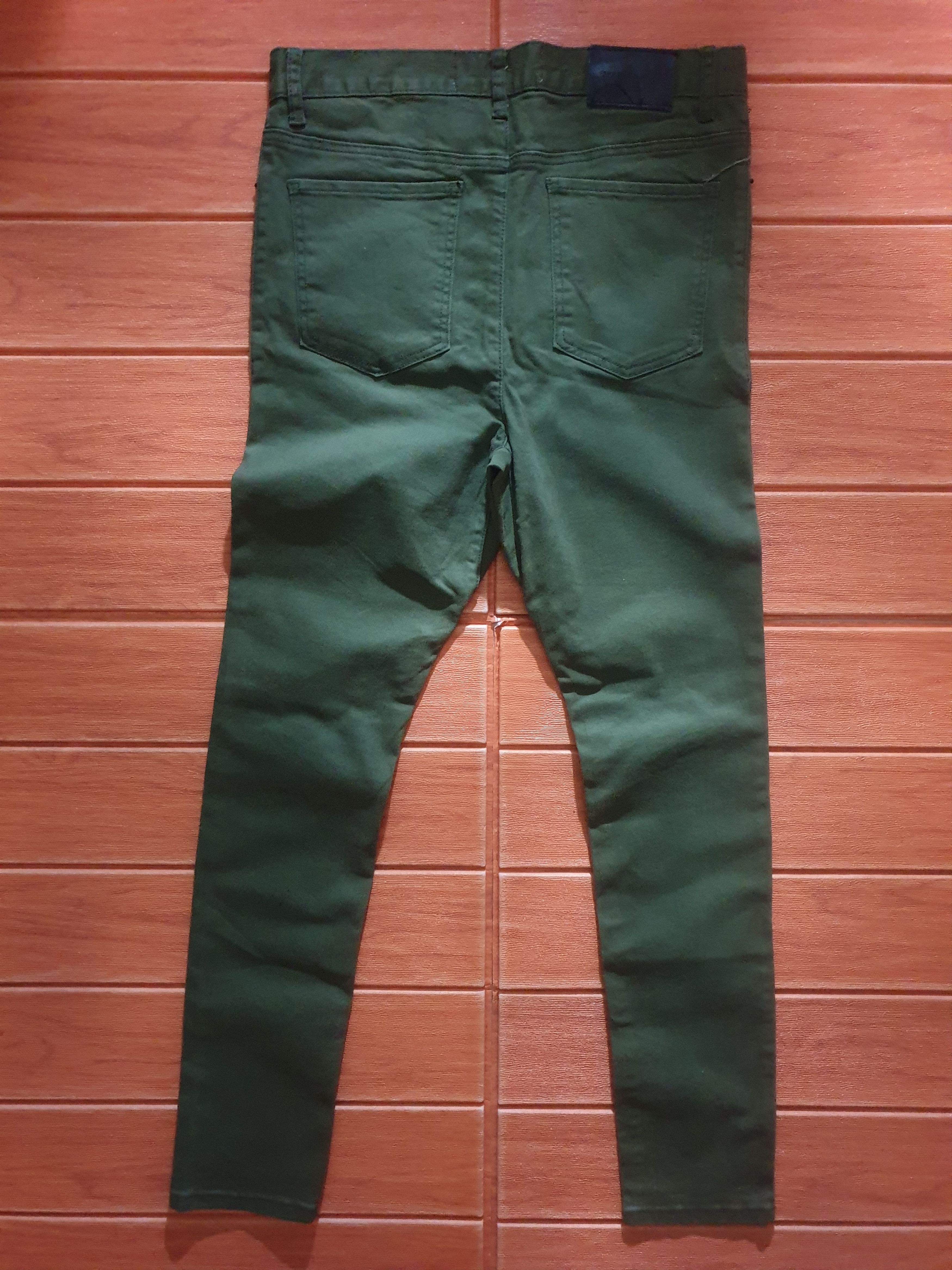 Japanese Brand Sampson & Taylor Green colour skinny pant Size US 33 - 11 Thumbnail
