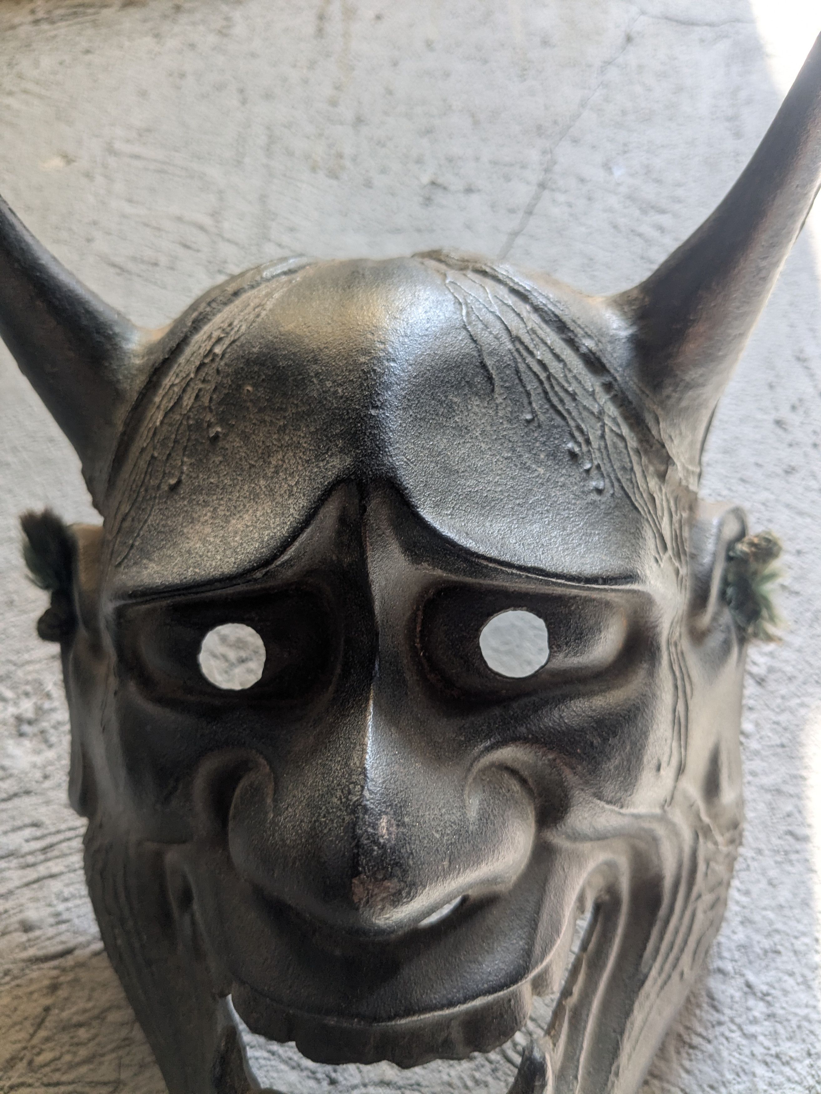 Vintage hanya oni mask antique made in Japan large adult size Size ONE SIZE - 5 Thumbnail