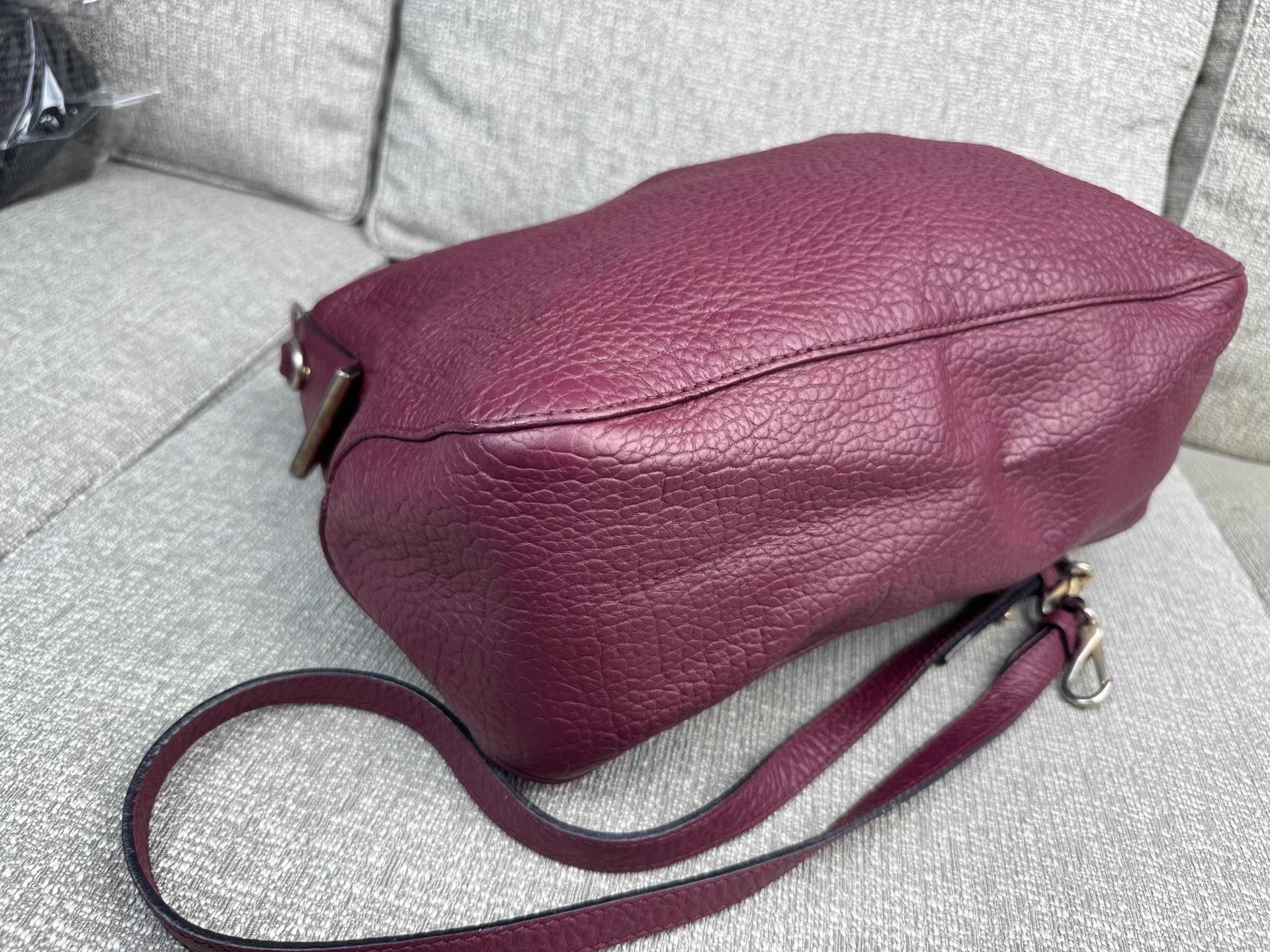 Burberry Burberry genuine leather hobo bag with shoulder strap Ｑ27 Size ONE SIZE - 6 Thumbnail