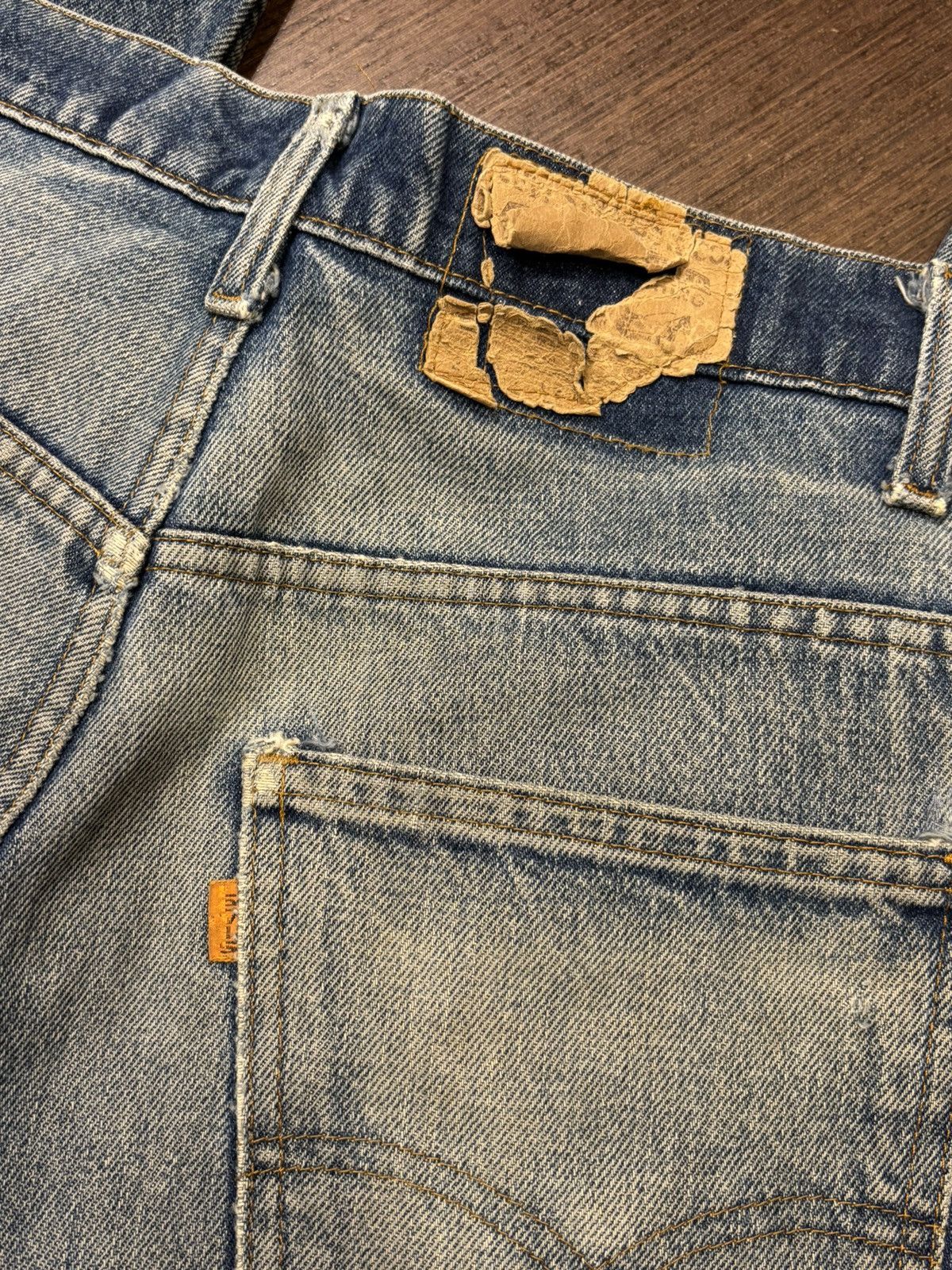 Levi's Levi’s Orange Tab Distressed Denim Size US 33 - 4 Thumbnail
