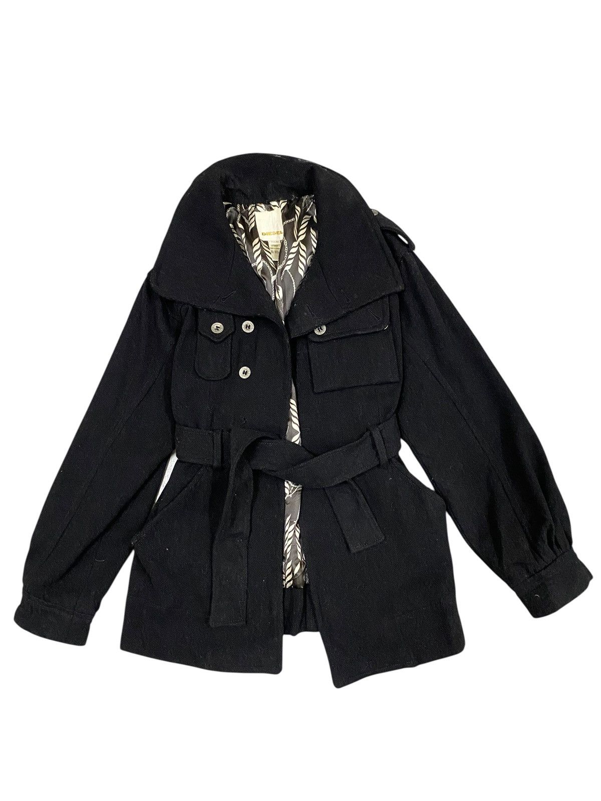 Diesel Diesel Wool Jacket - Avant Garde Size XS / US 0-2 / IT 36-38 - 3 Thumbnail