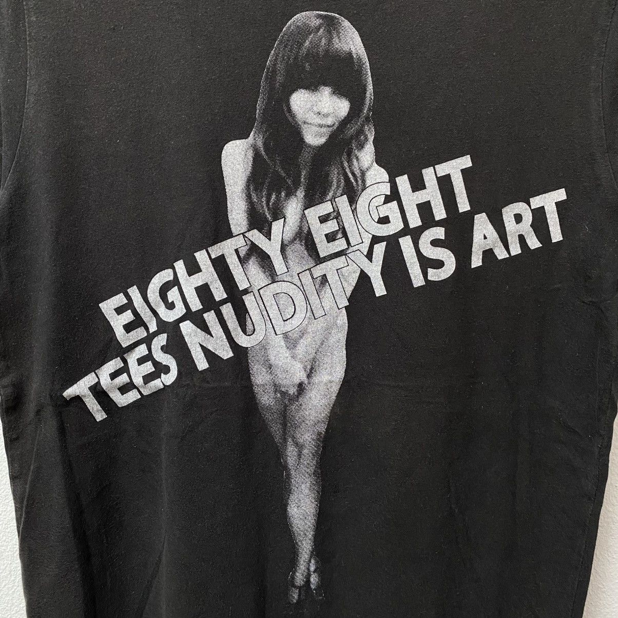 Japanese Brand Eighty Eight Tees Nudity Is Art Event Showcase Faded Tee Size US M / EU 48-50 / 2 - 2 Thumbnail