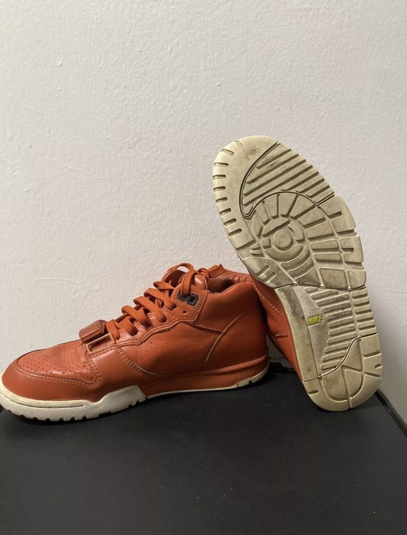 Fragment Design × Hiroshi Fujiwara × Nike Nike Air x Fragment Designs Trainer 1 Orange Size 8.5 Rare Size US 8.5 / EU 41-42 - 10 Thumbnail