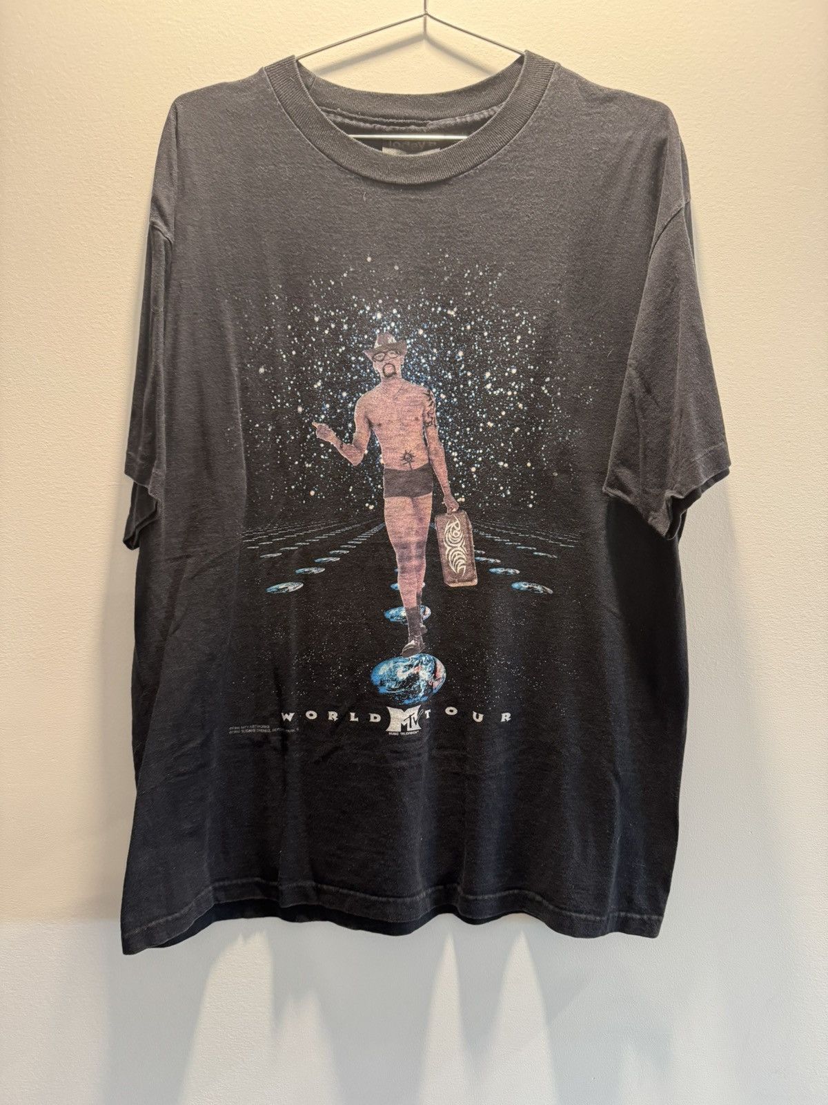 Vintage MTV Rodman Vintage Tee Size US XL / EU 56 / 4 - 1 Thumbnail