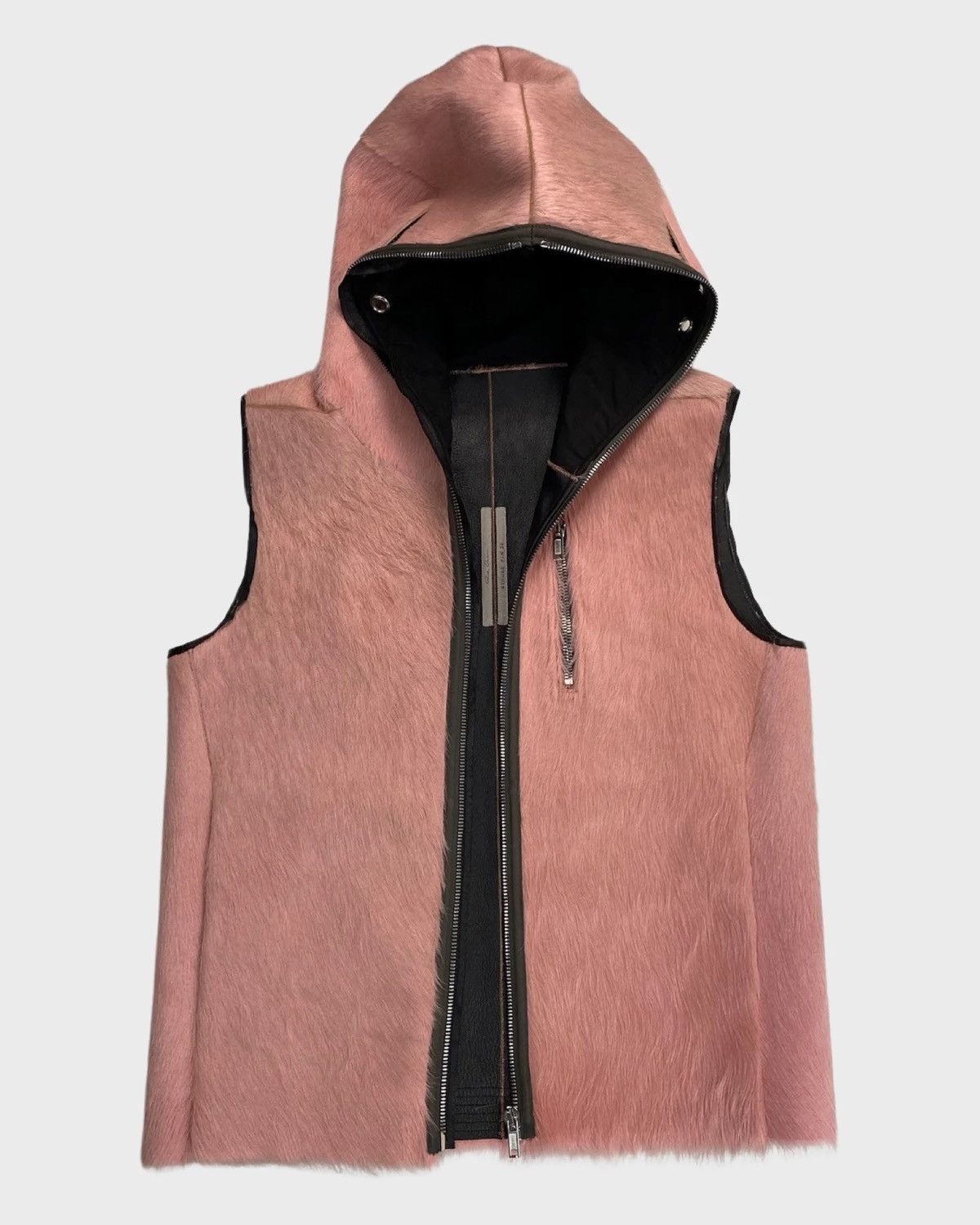 Rick Owens RICK OWENS AW22 PONYHAIR GIMP VEST SZ:48 Size US M / EU 48-50 / 2 - 4 Thumbnail