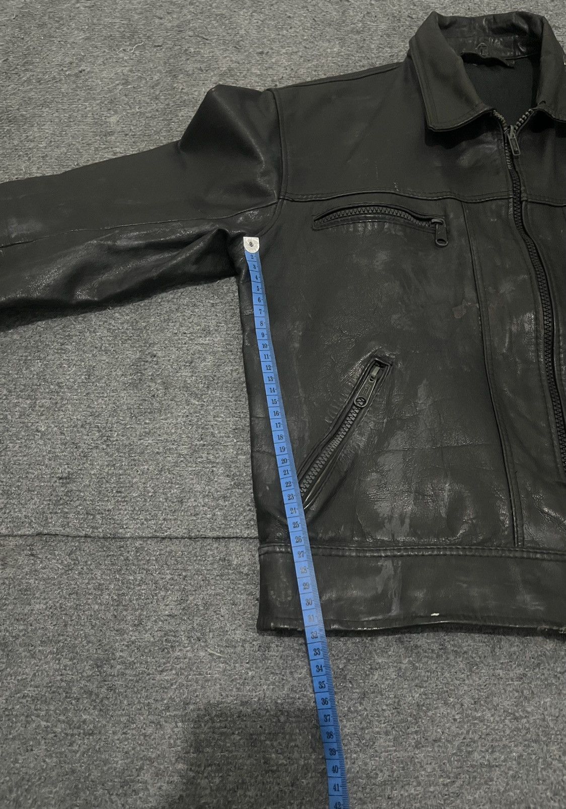 14th Addiction Leather jacket Chiq vintage Size US M / EU 48-50 / 2 - 10 Thumbnail