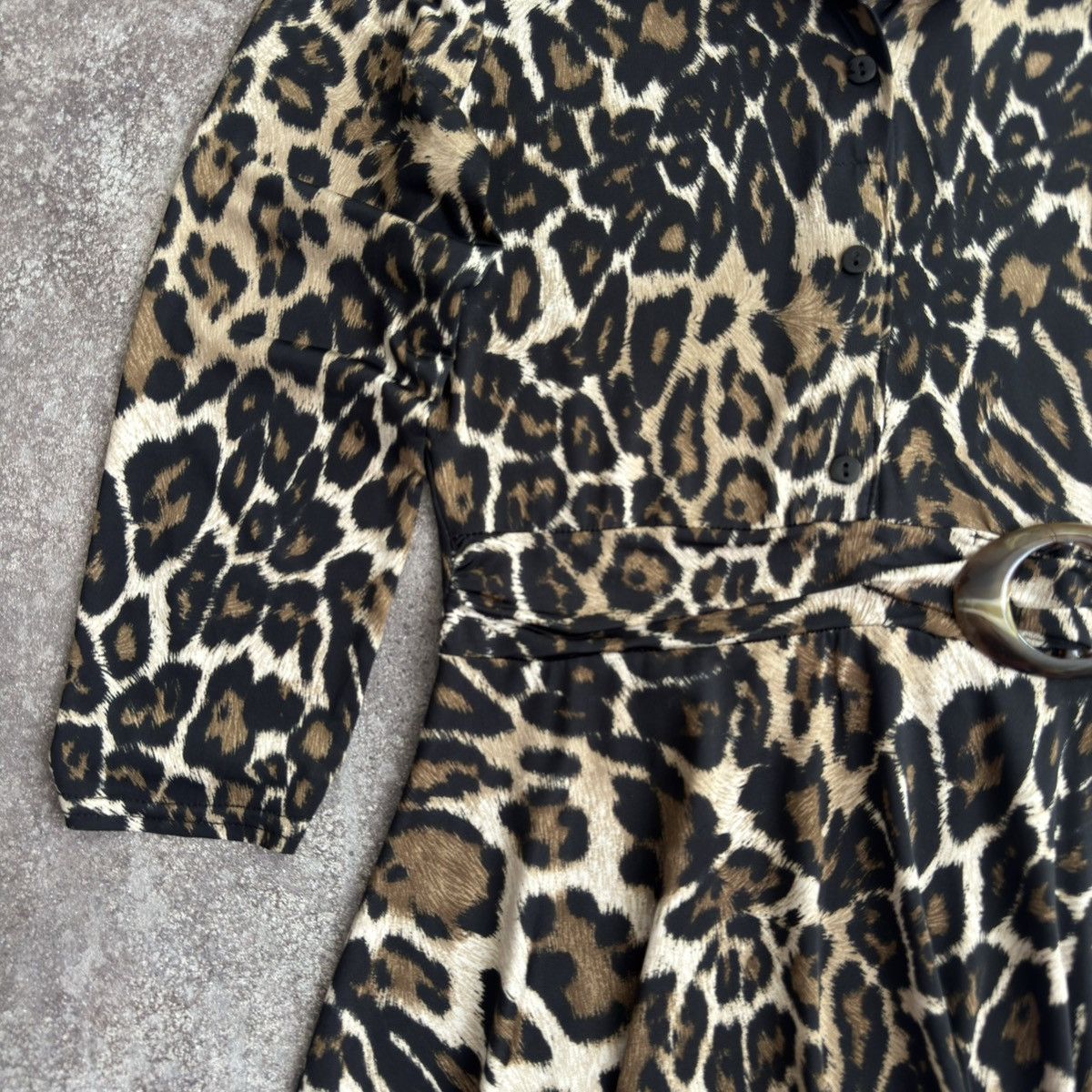 Morgan Homme Morgan De Toi Vintage Leopard Y2K Dress Size S / US 4 / IT 40 - 3 Thumbnail