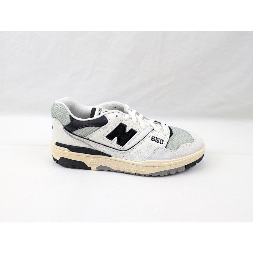 New Balance o1rshd1 550 Low-Top Sneakers in White/Black Size US 10 / EU 43 - 1 Thumbnail