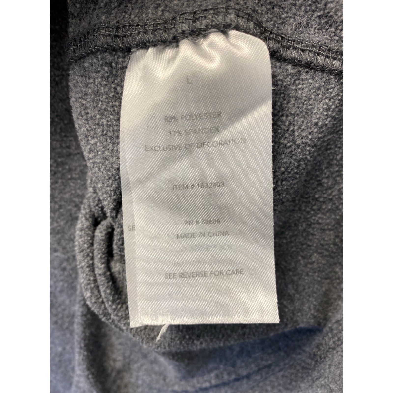 Vintage Rugged Elements Men's Soft Stretch Crew Long Sleeve Shirt-Gray L Size US L / EU 52-54 / 3 - 7 Thumbnail