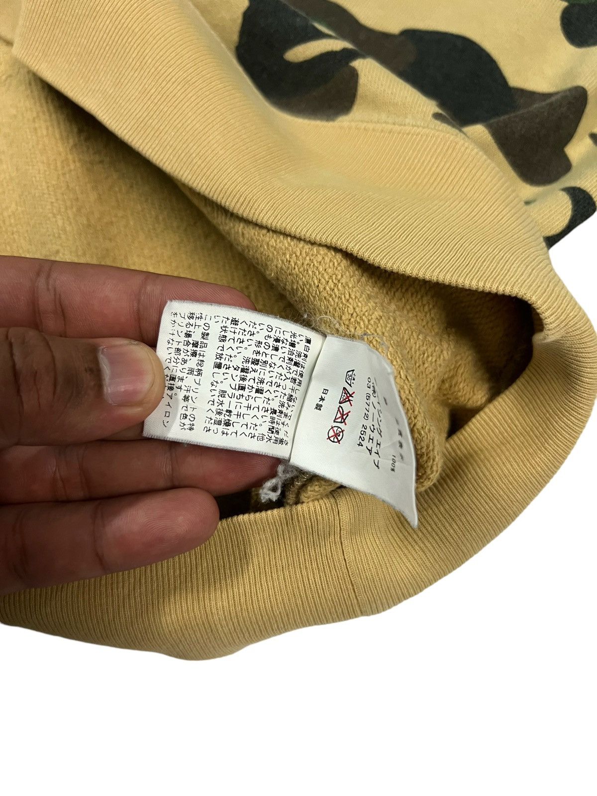 Bape 1st Camo Generals Crewneck Size US XL / EU 56 / 4 - 14 Thumbnail