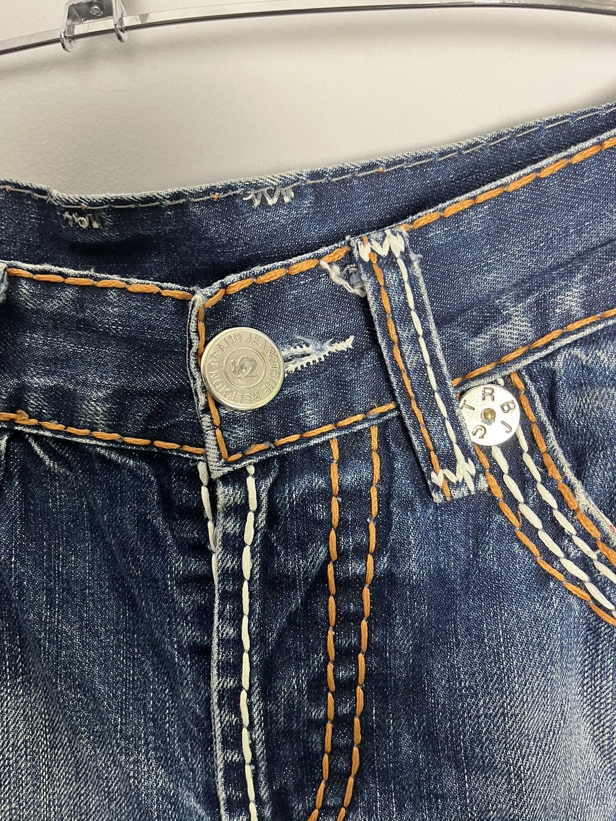 True Religion Vintage True Religion Jeans joft supert y2k Size US 32 / EU 48 - 6 Thumbnail