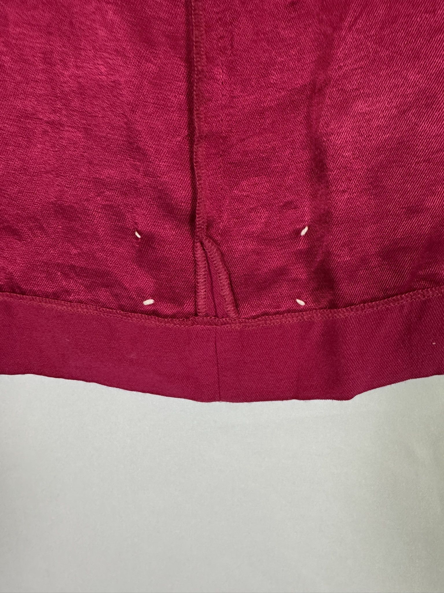 Maison Margiela Maison Martin Margiela Viscose Cropped Top — Early 1990s Size M / US 6-8 / IT 42-44 - 4 Thumbnail