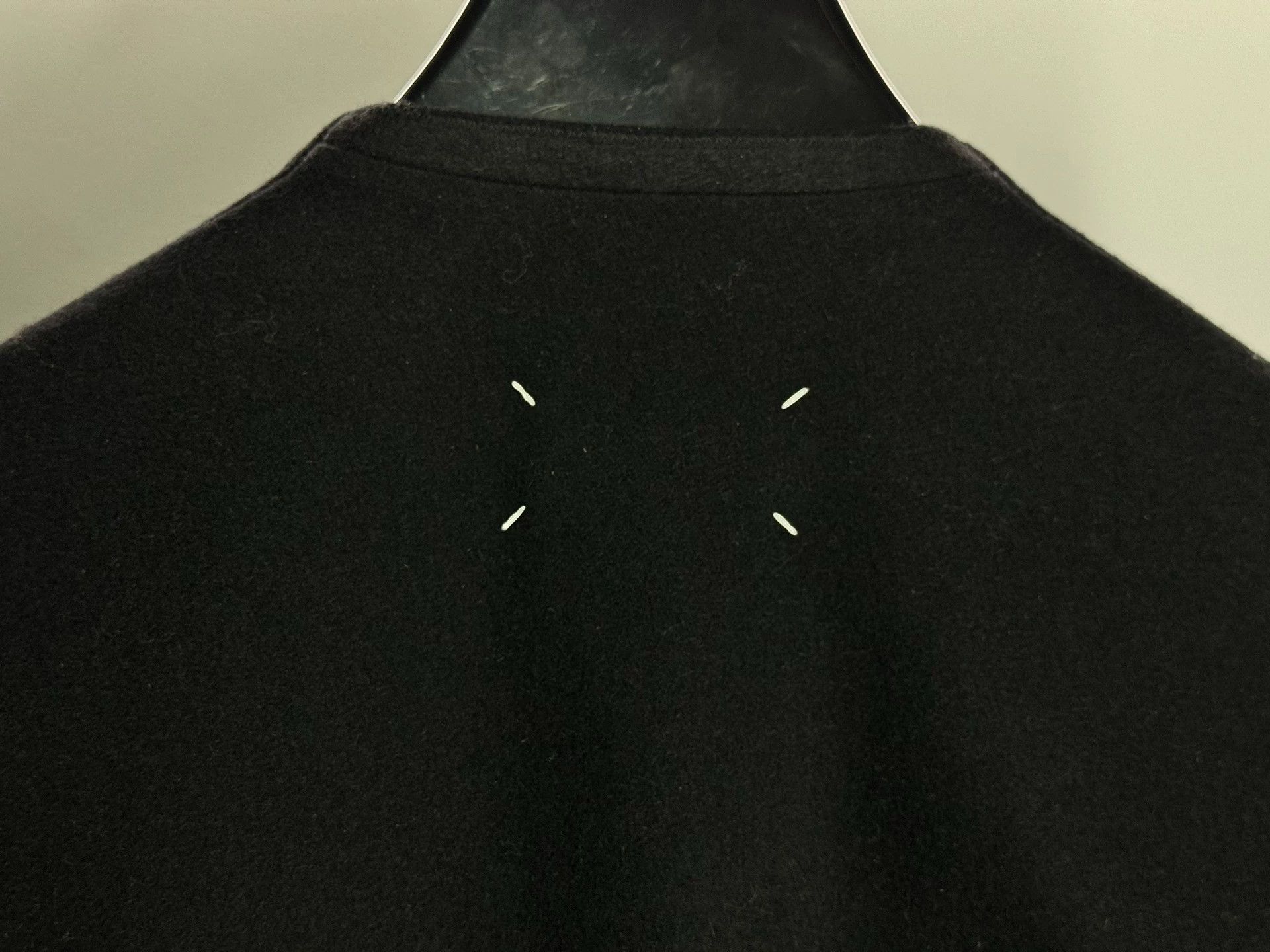 Maison Margiela Maison Margiela Deconstructed Wool Uncollared Blazer 46 Size 46R - 8 Thumbnail