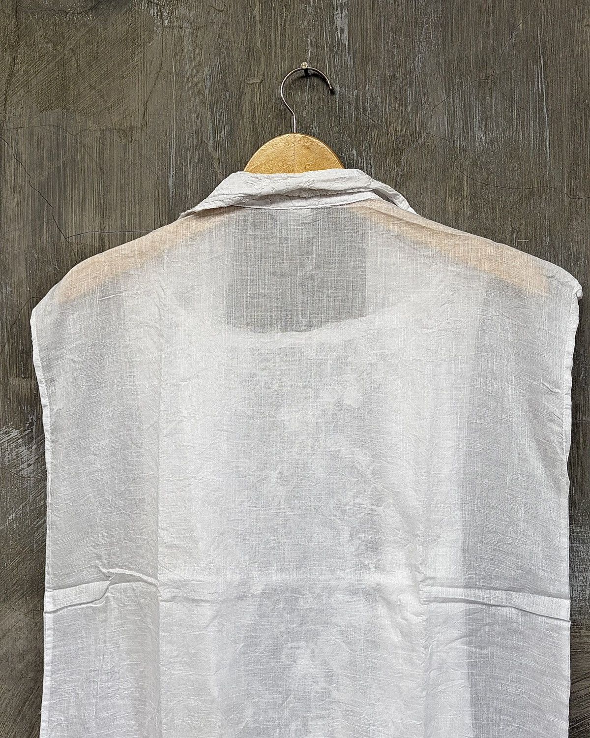Issey Miyake Issey Miyake Plantation Women Blouse Size M / US 6-8 / IT 42-44 - 8 Thumbnail