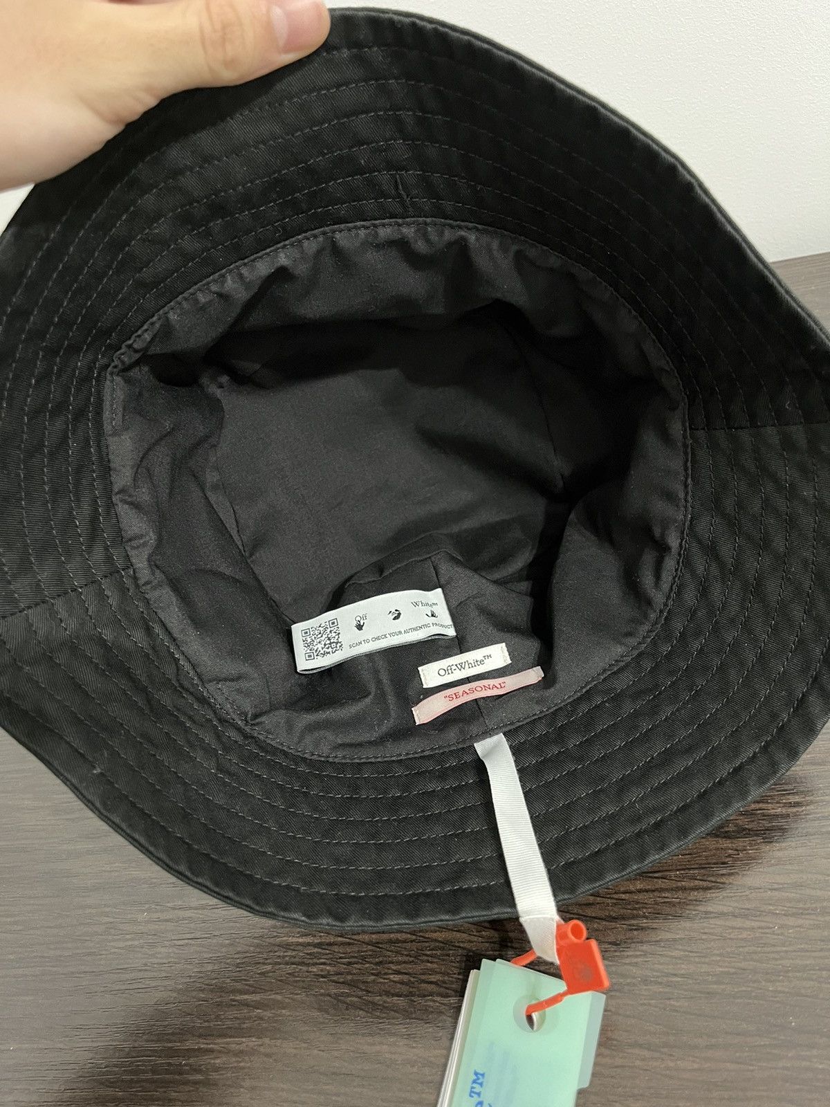 Off-White Off-White Weed Bucket Hat Size ONE SIZE - 4 Thumbnail