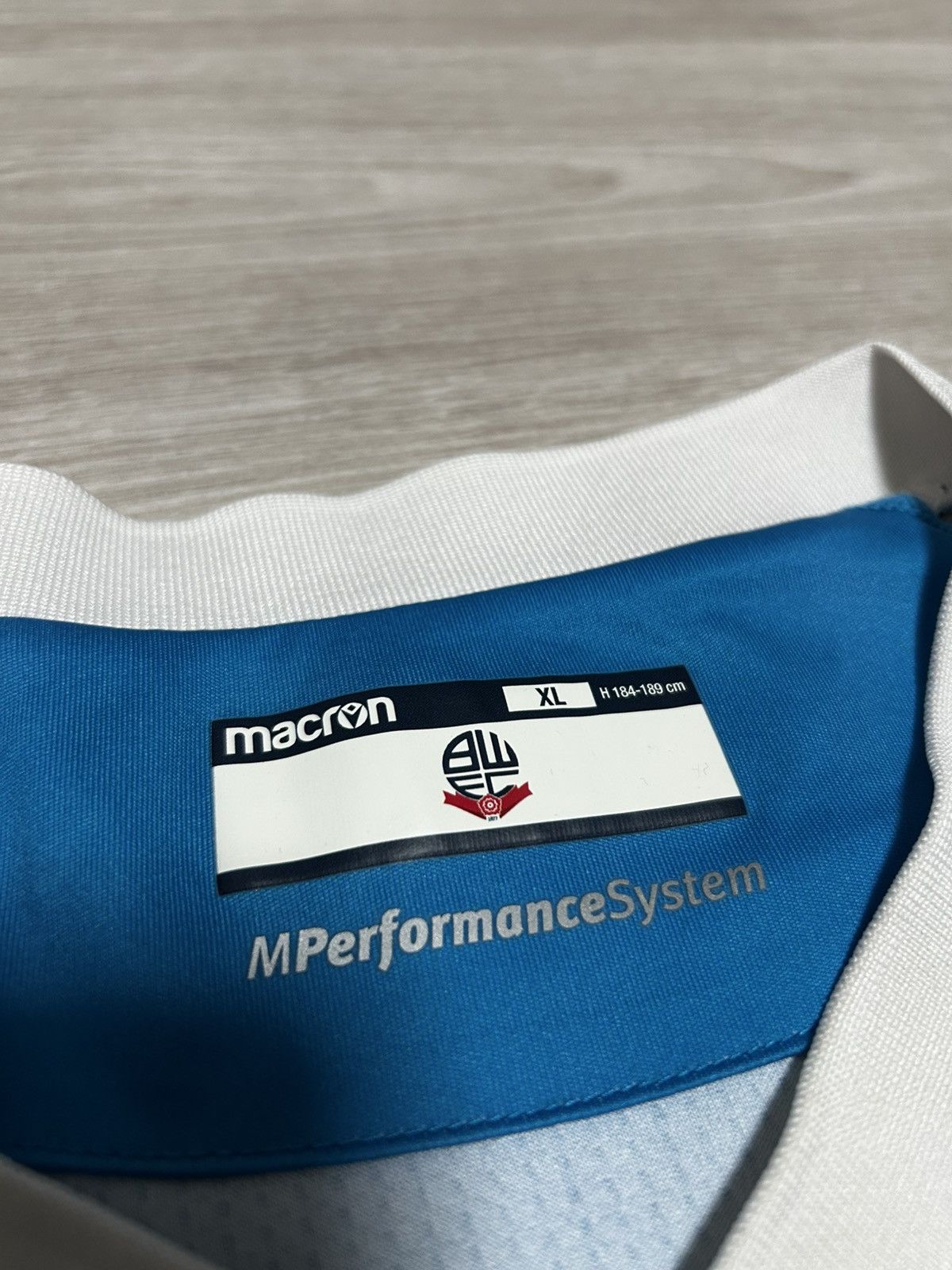 Macron Bolton Away football shirt 2022 - 2023 Jersey Macron Size US XL / EU 56 / 4 - 6 Thumbnail