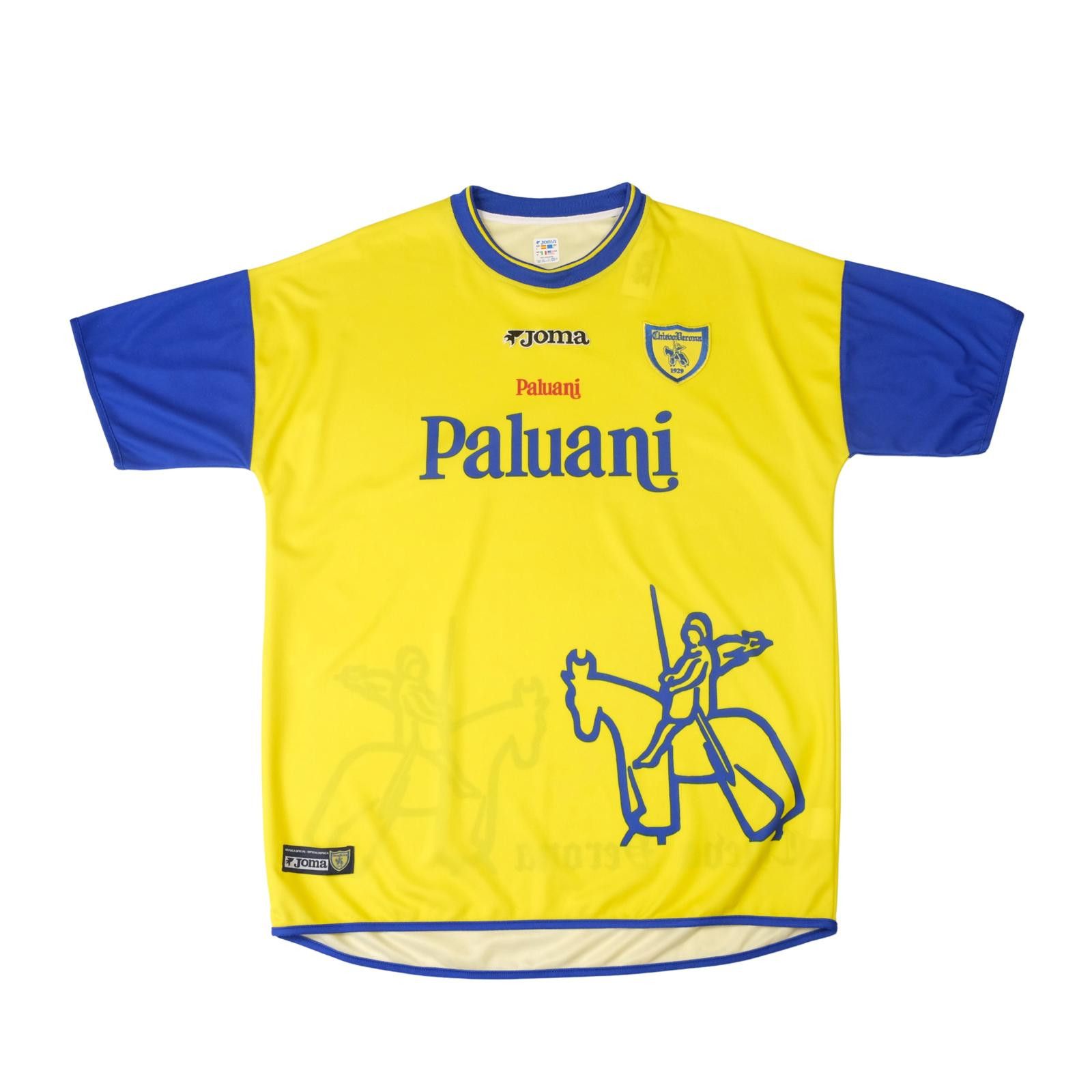 Joma 2002/03 Chievo Verona Home Shirt Joma (L) Size US L / EU 52-54 / 3 - 1 Thumbnail