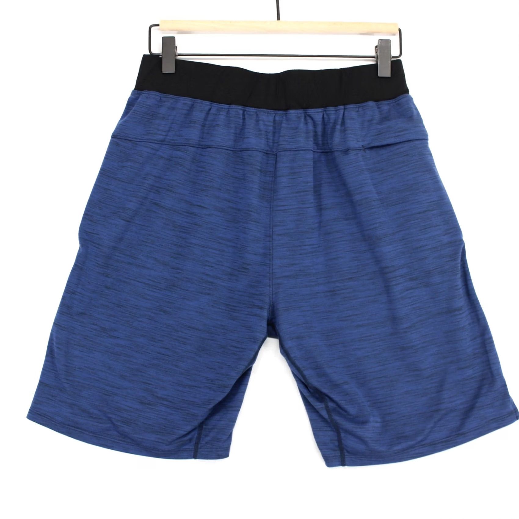 Born Born Primitive Training Shorts Mens S Blue Heather Drawstring Elastic Waist Size US 29 - 2 Thumbnail
