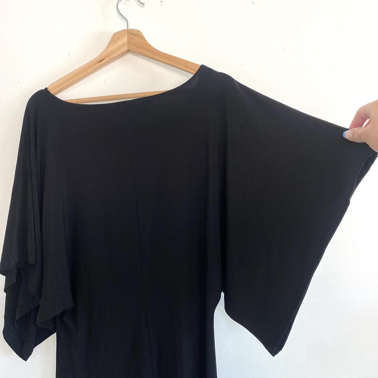 Norma Kamali NORMA KAMALI BLACK MINI DRESS WOMENS SIZE LARGE Size L / US 10 / IT 46 - 7 Thumbnail