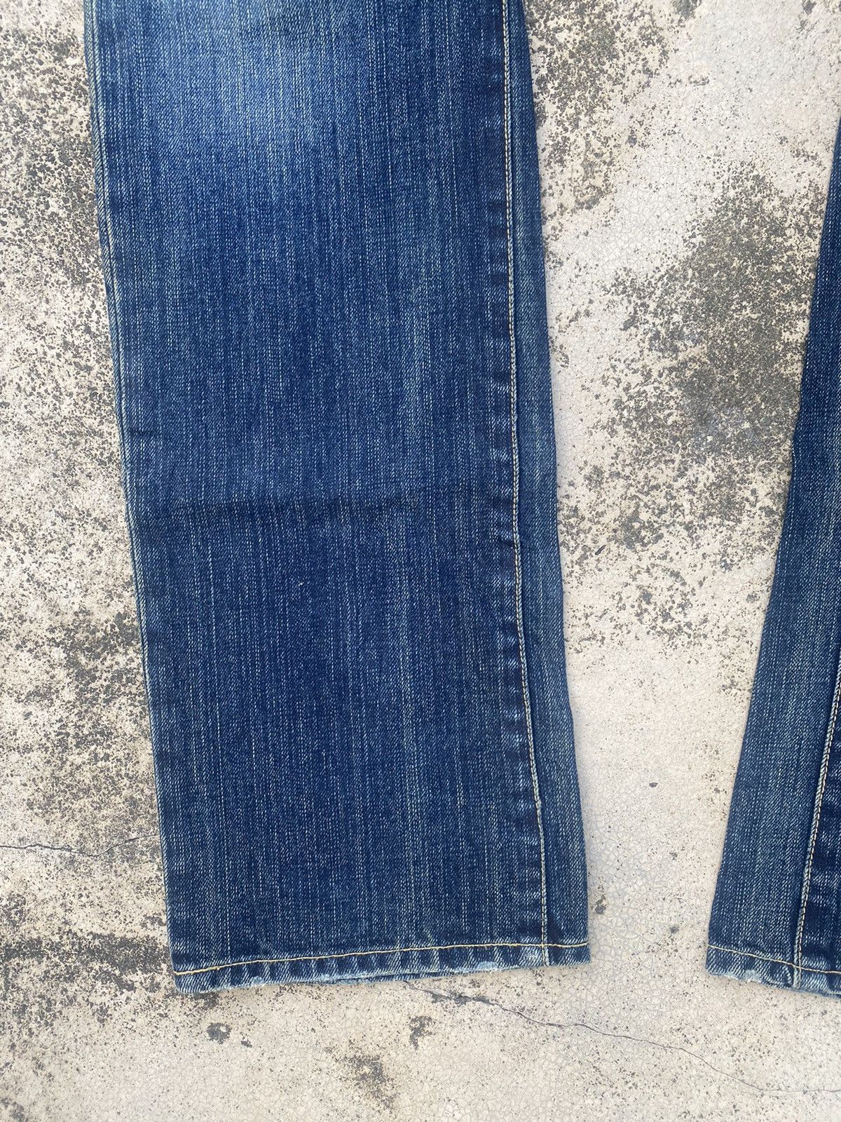 If Six Was Nine × Japanese Brand × PPFM PPFM Double Waist Distressed Zipper Denim Jeans Size US 31 - 12 Thumbnail