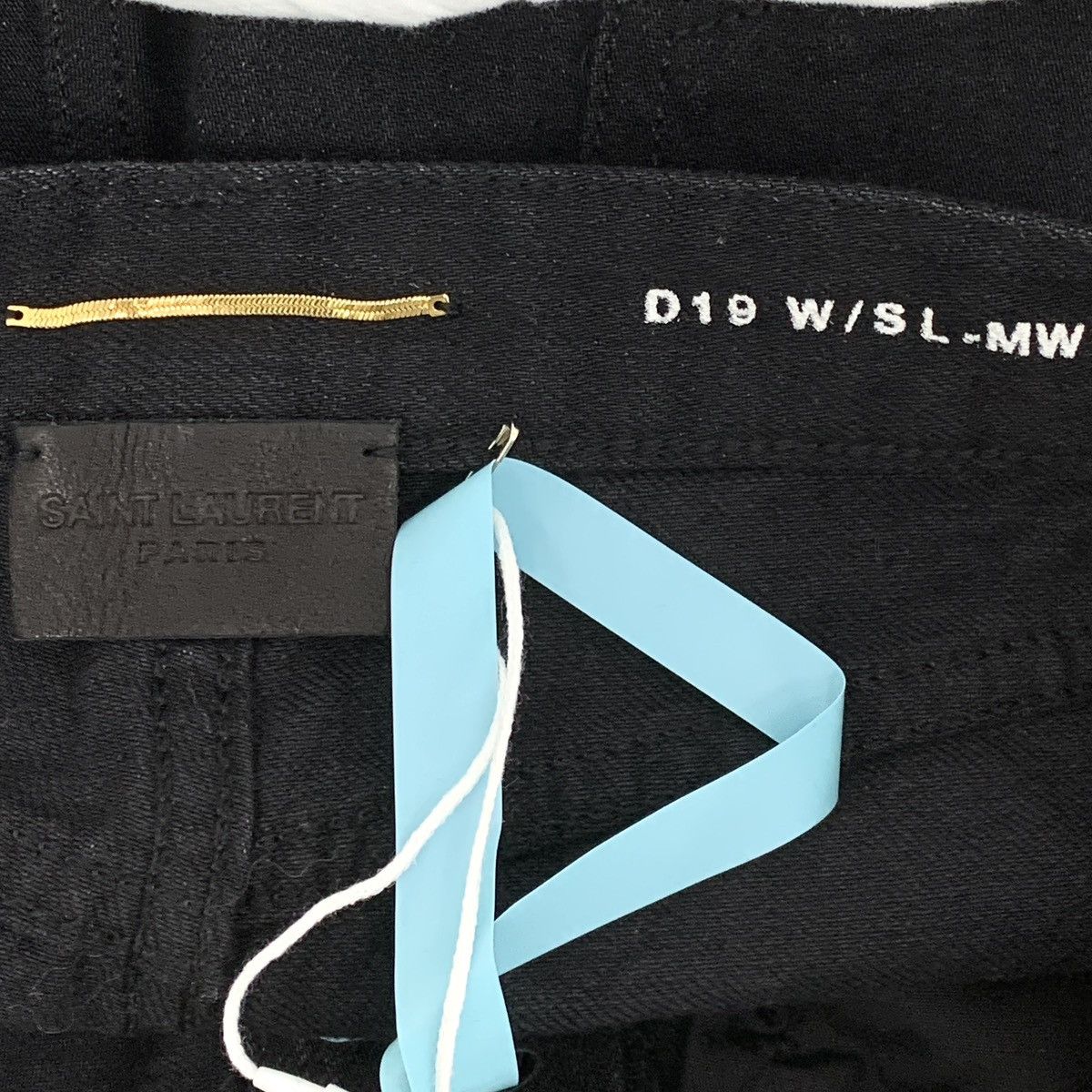 Saint Laurent Paris Saint Laurent Black Cotton Casual Pants K26WX Size 27" / US 4 / IT 40 - 7 Thumbnail