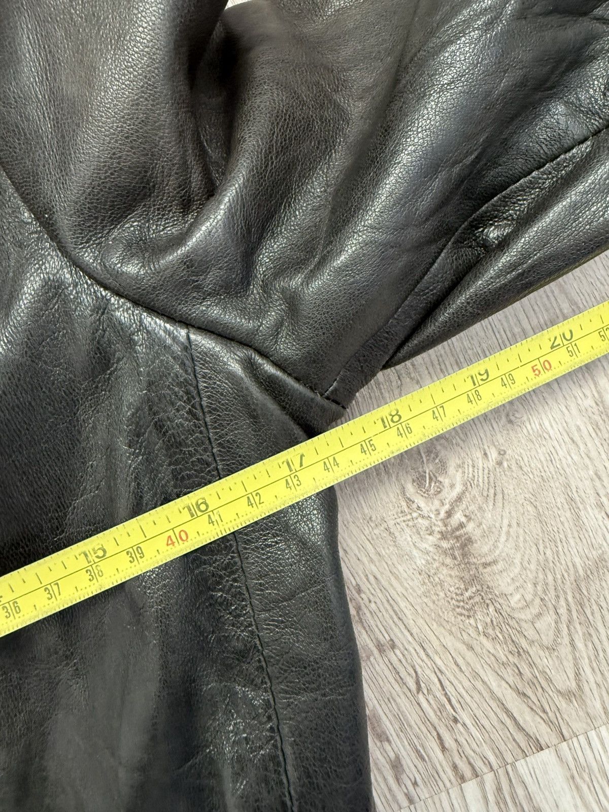 DRYKORN Drykorn NAKY Leather Jacket Ws Size 2 Green Double Breasted Size S / US 4 / IT 40 - 14 Thumbnail