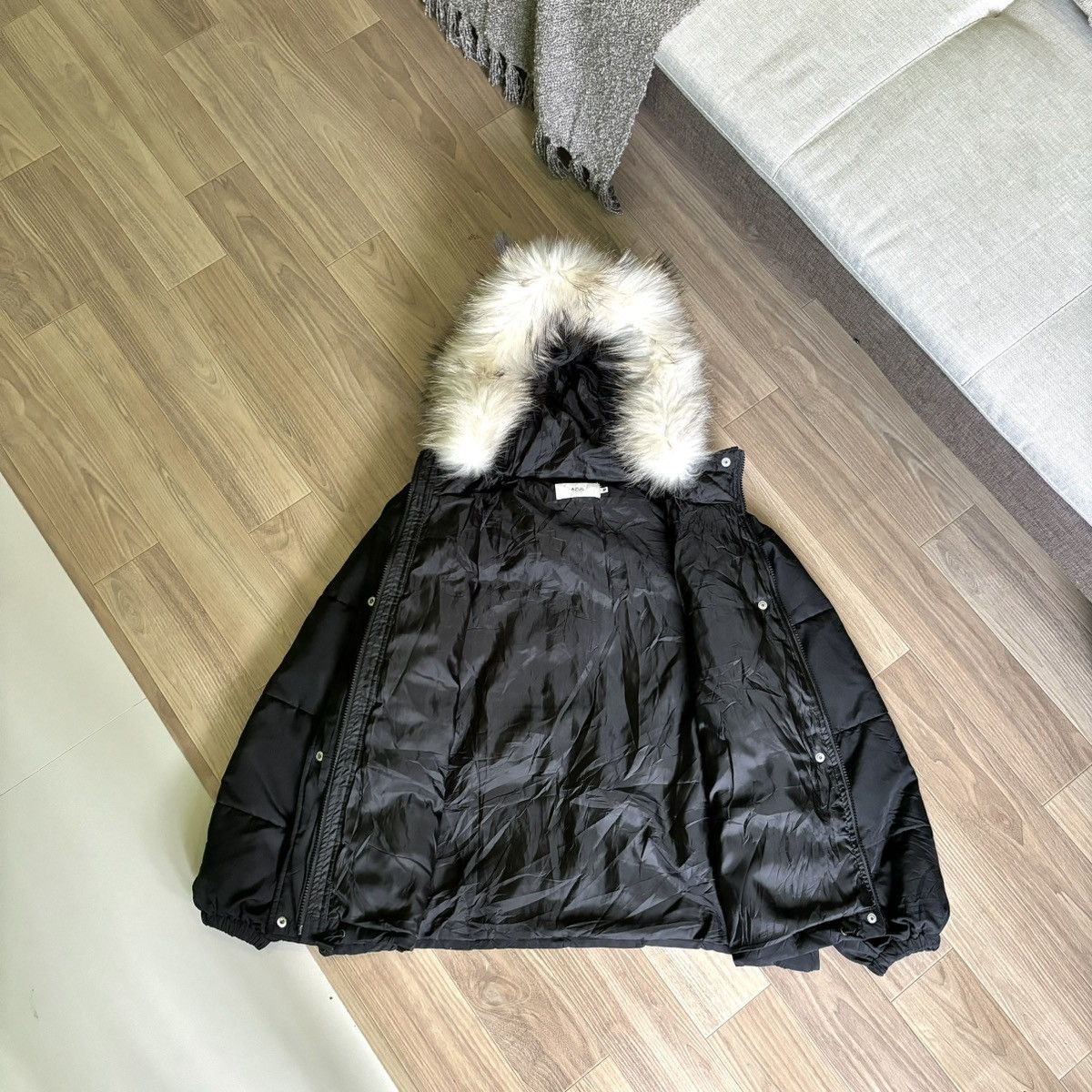 If Six Was Nine × Issey Miyake × MOUSSY Moussy Fur jacket down puffer IfSixWasNine LGB Style Size US M / EU 48-50 / 2 - 3 Thumbnail