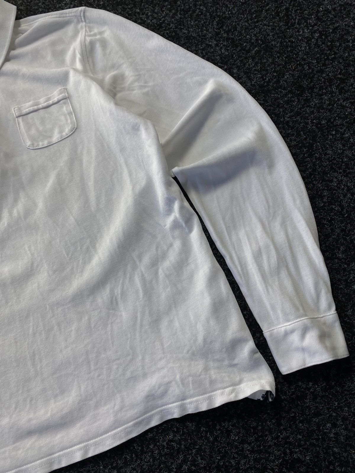 Designer × Moncler × Vintage RARE 🚨Moncler long sleeve polo vintage unisex Size L / US 10 / IT 46 - 6 Thumbnail