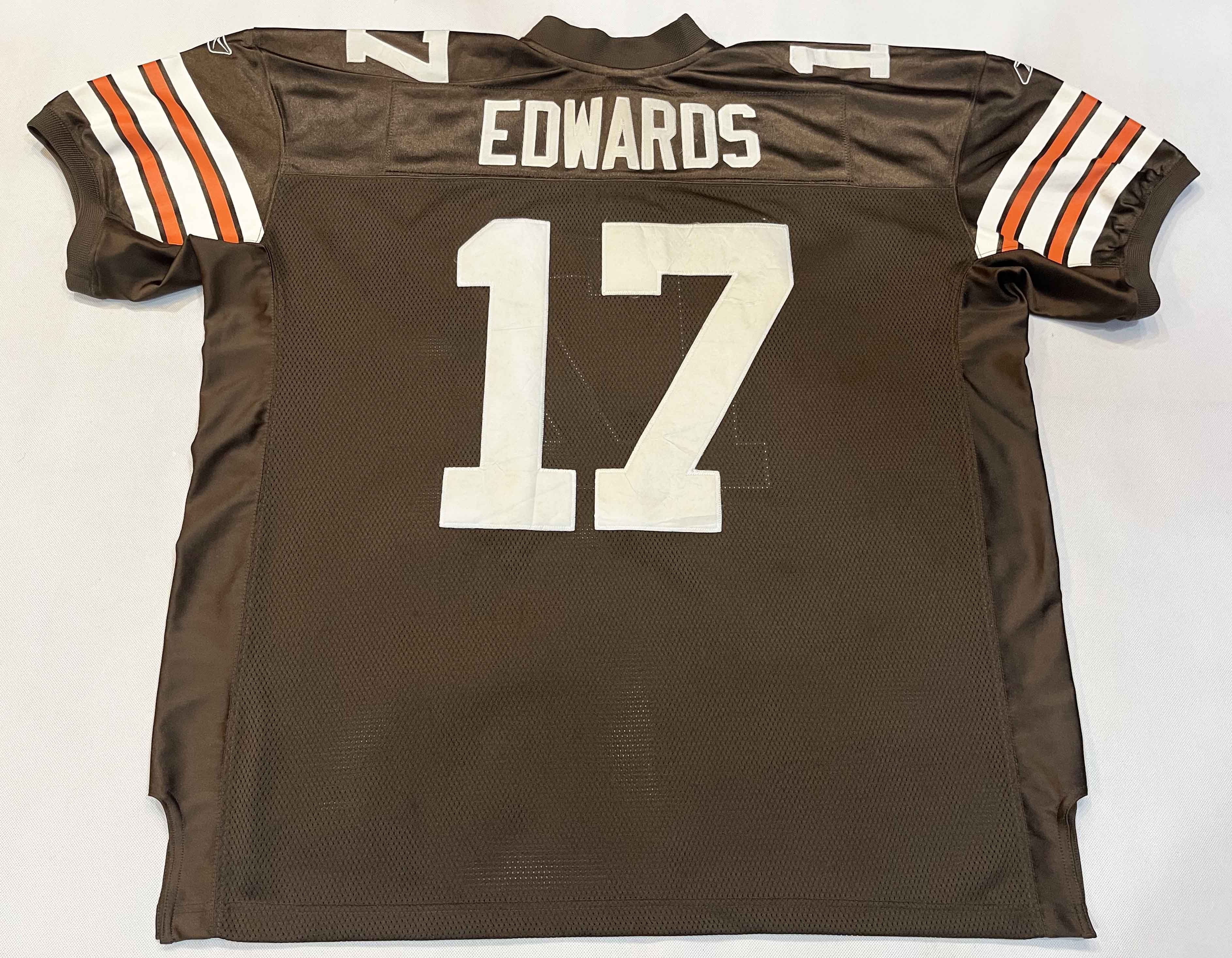 Reebok Reebok NFL Cleveland Browns EDWARDS #17 Football Jersey Size US L / EU 52-54 / 3 - 4 Thumbnail