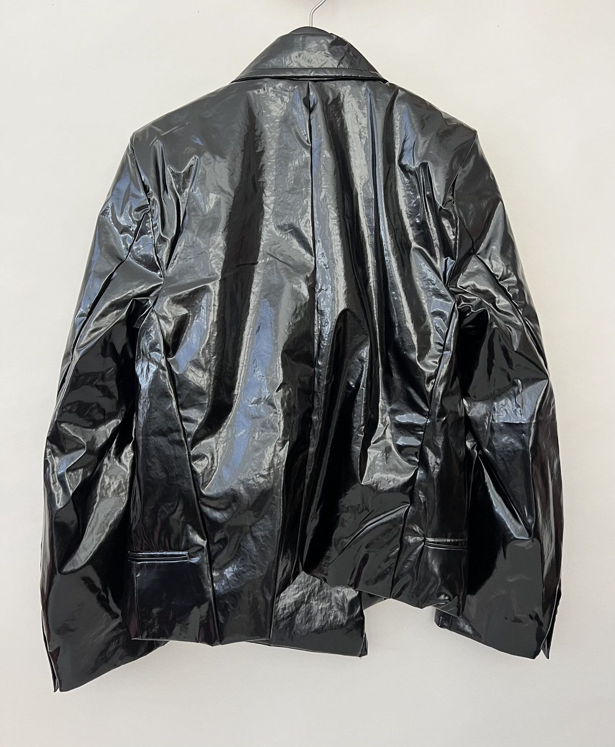 Balenciaga Balenciaga Crinkled coated-cotton jacket Size US M / EU 48-50 / 2 - 8 Thumbnail
