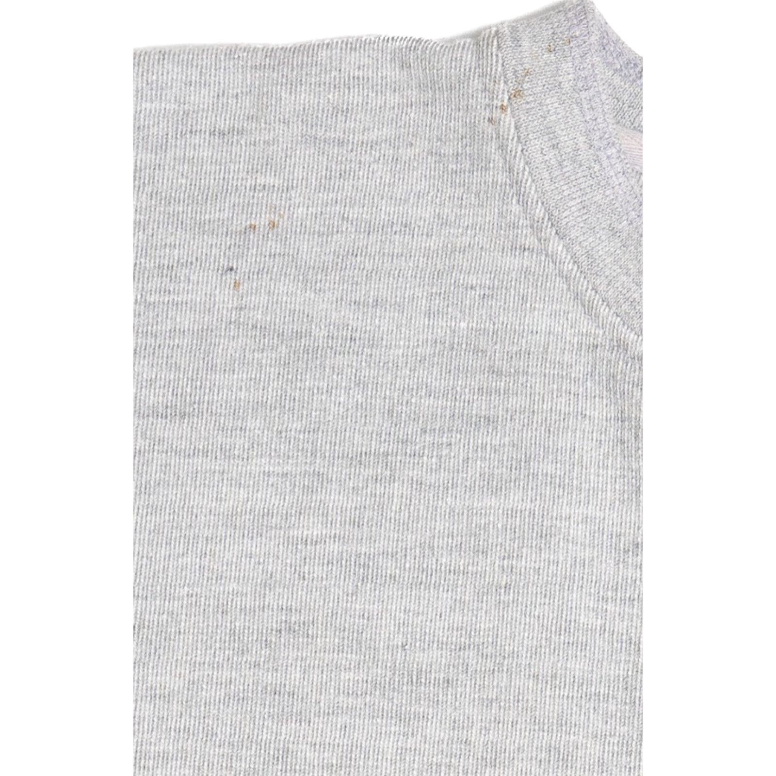 Vintage VINTAGE University of Nebraska Button Henley Sweatshirt Unisex Adults Size X-Large Grey Cotton / Polyester 1990s Galt Sand Mens/Womens Size US XL / EU 56 / 4 - 5 Thumbnail