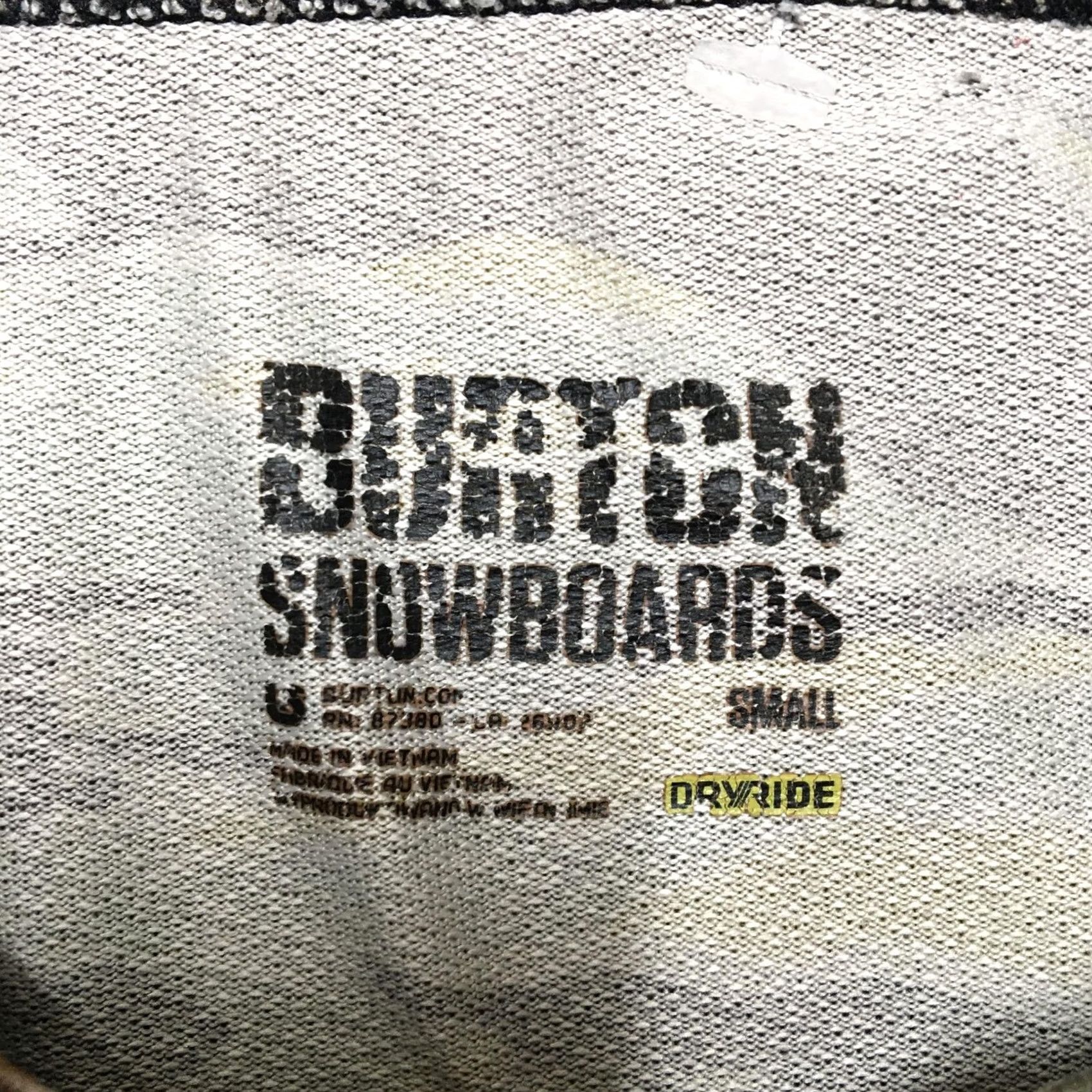 Burton BURTON Snowboards Shirt Mens S Tiger Stripe Camo DRYRIDE Base Layer L/S Crew Size US S / EU 44-46 / 1 - 6 Thumbnail