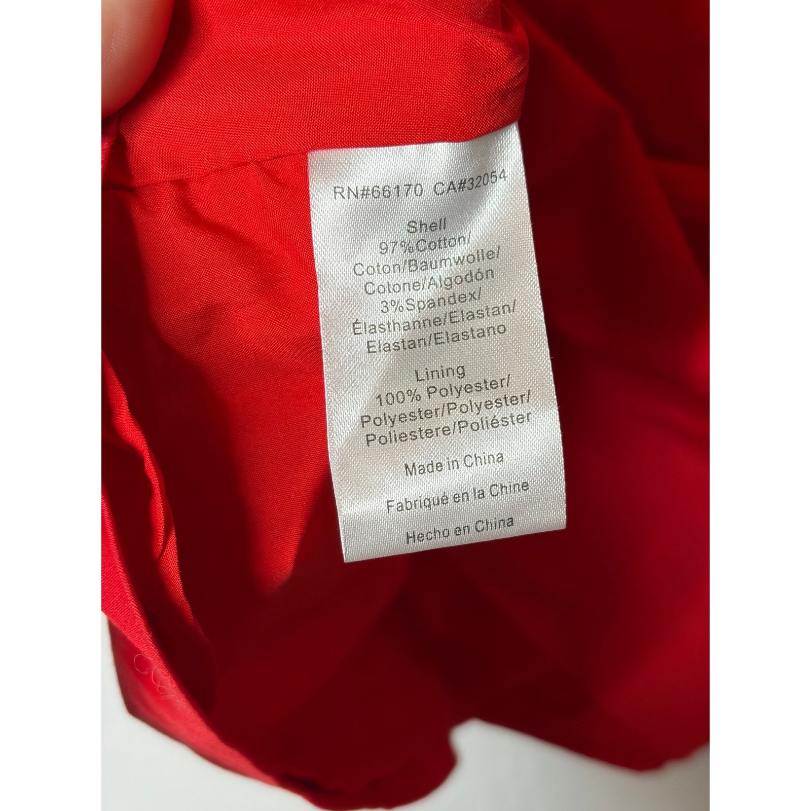 Hutch Hutch Strapless Red Mini Dress with Bow & Rose Detail Sz XS Size XS / US 0-2 / IT 36-38 - 4 Thumbnail