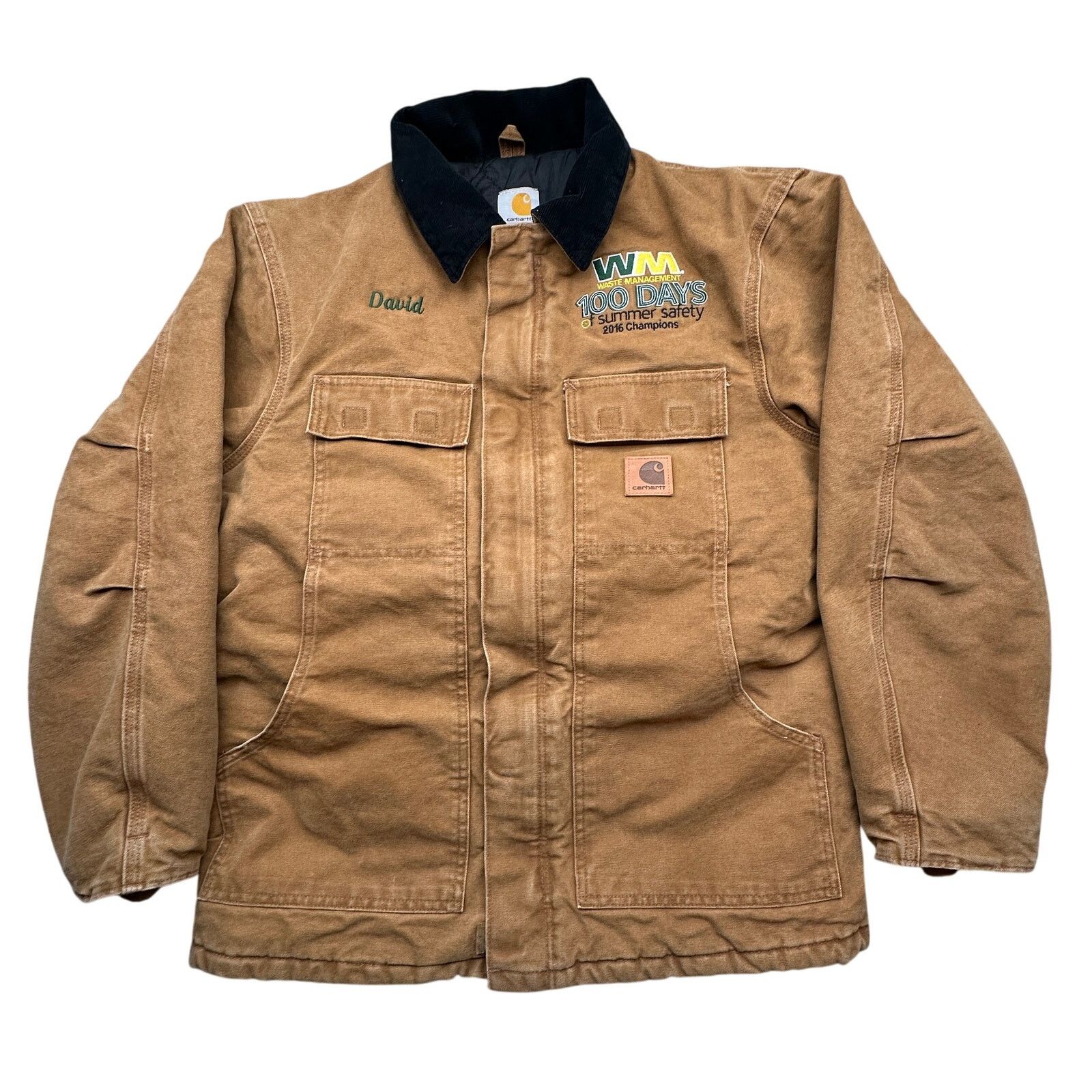 Carhartt Carhartt C26 Sandstone Duck Arctic Canvas Jacket Medium Size US M / EU 48-50 / 2 - 1 Thumbnail