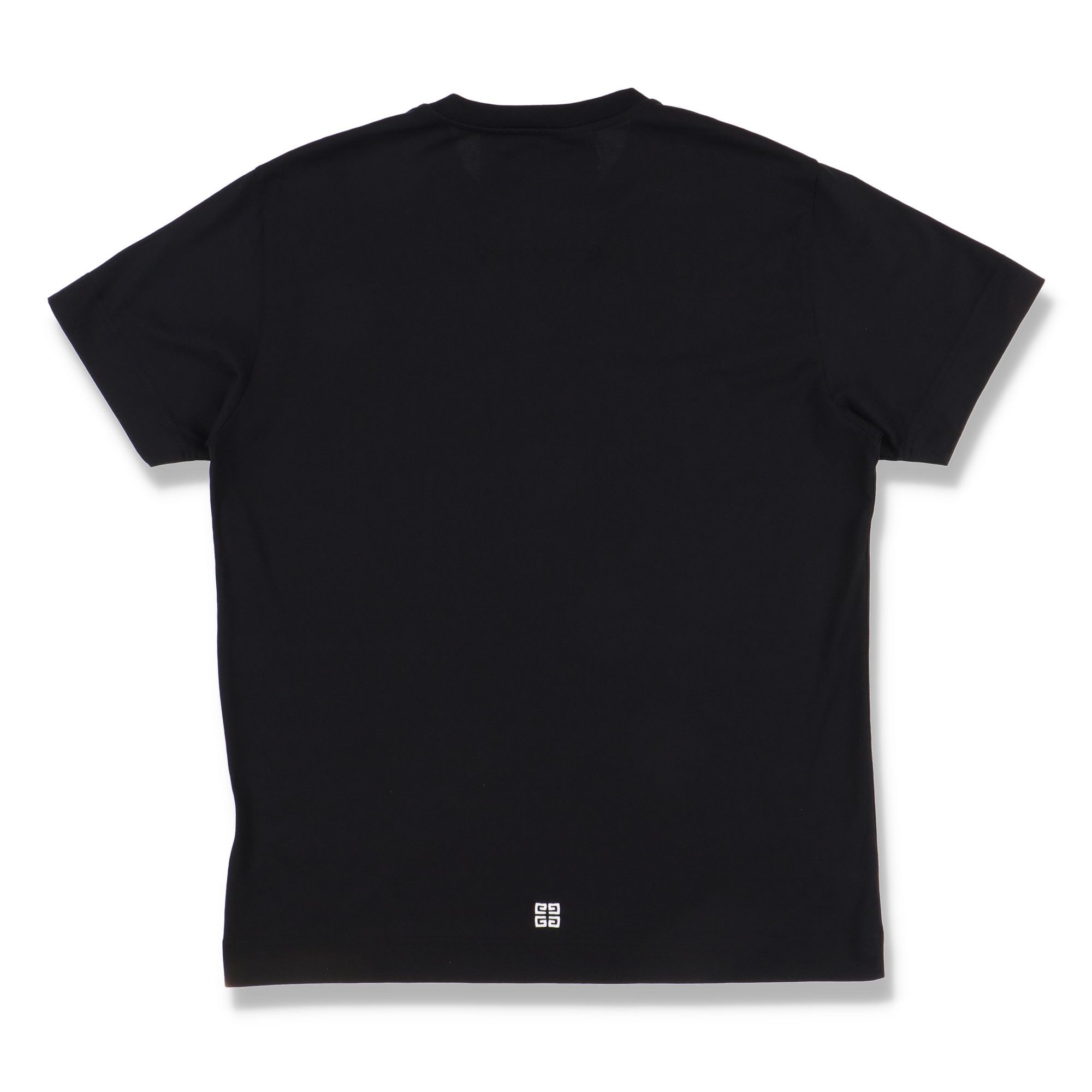 Givenchy Black Embroidered College Arch Logo T-Shirt Size US M / EU 48-50 / 2 - 8 Thumbnail