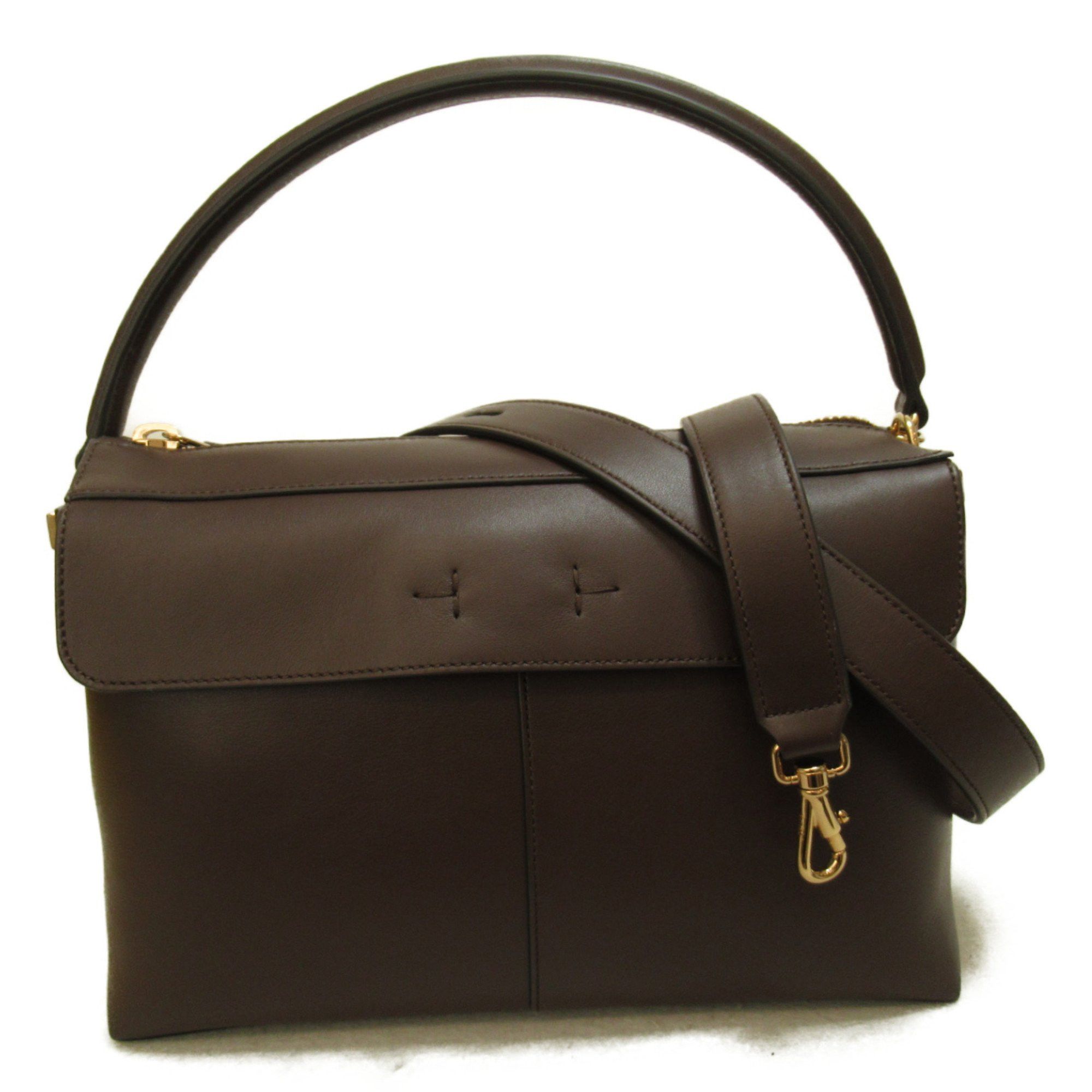image of Tods Tod's 2Wayshoulder Bag Brown Leather Xbwtsth0200Xprs611, Women's