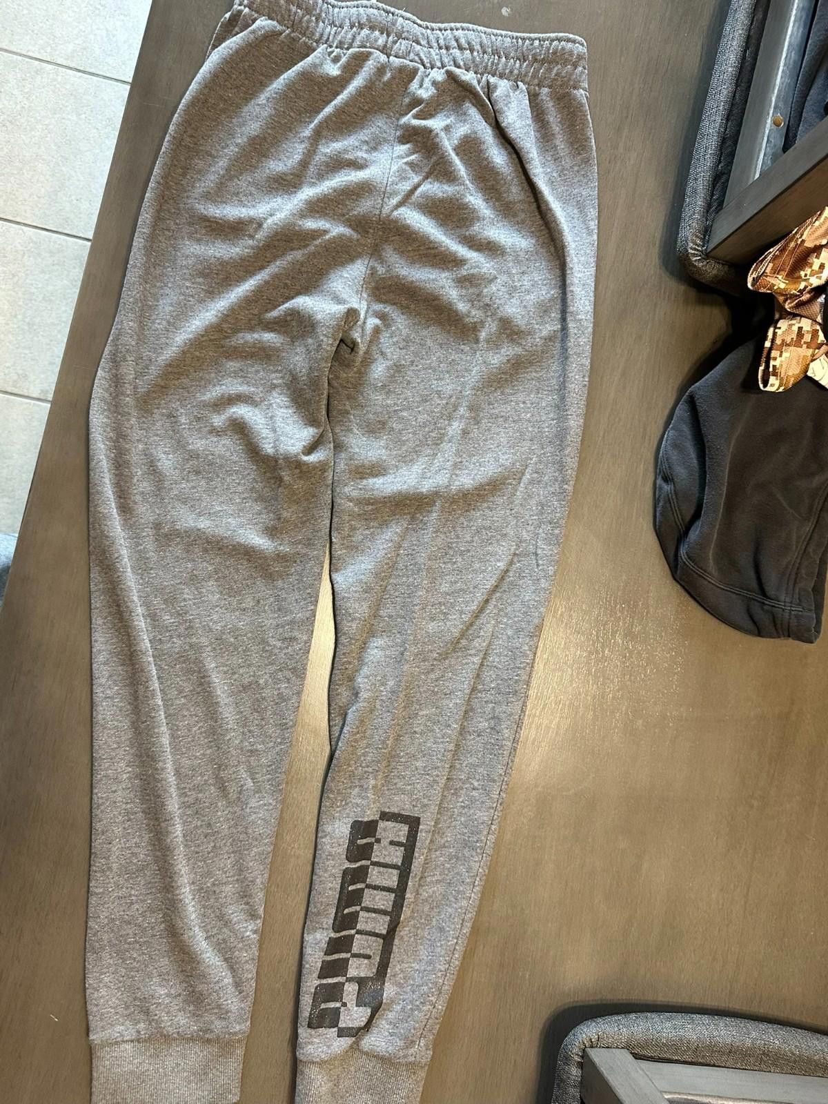 Puma Puma Sweatpants XL Gray Fleece Logo Size 40" / US 18 - 8 Thumbnail
