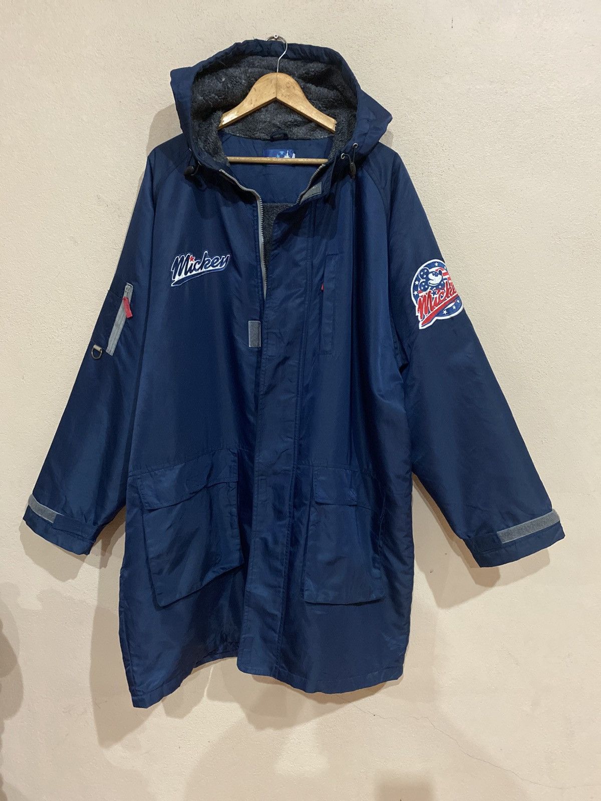 Disney × Mickey Mouse Mickey Sherpa Lining Long Jacket Size US L / EU 52-54 / 3 - 1 Thumbnail
