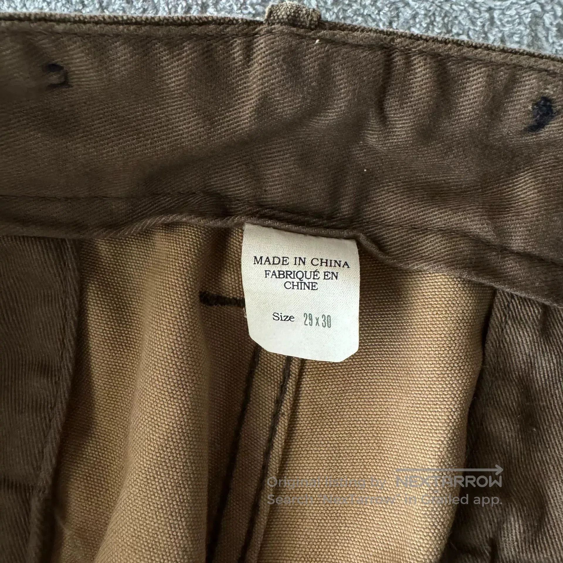 RRL Ralph Lauren RRL Canvas Cargo Pants. Size US 29 - 4 Thumbnail
