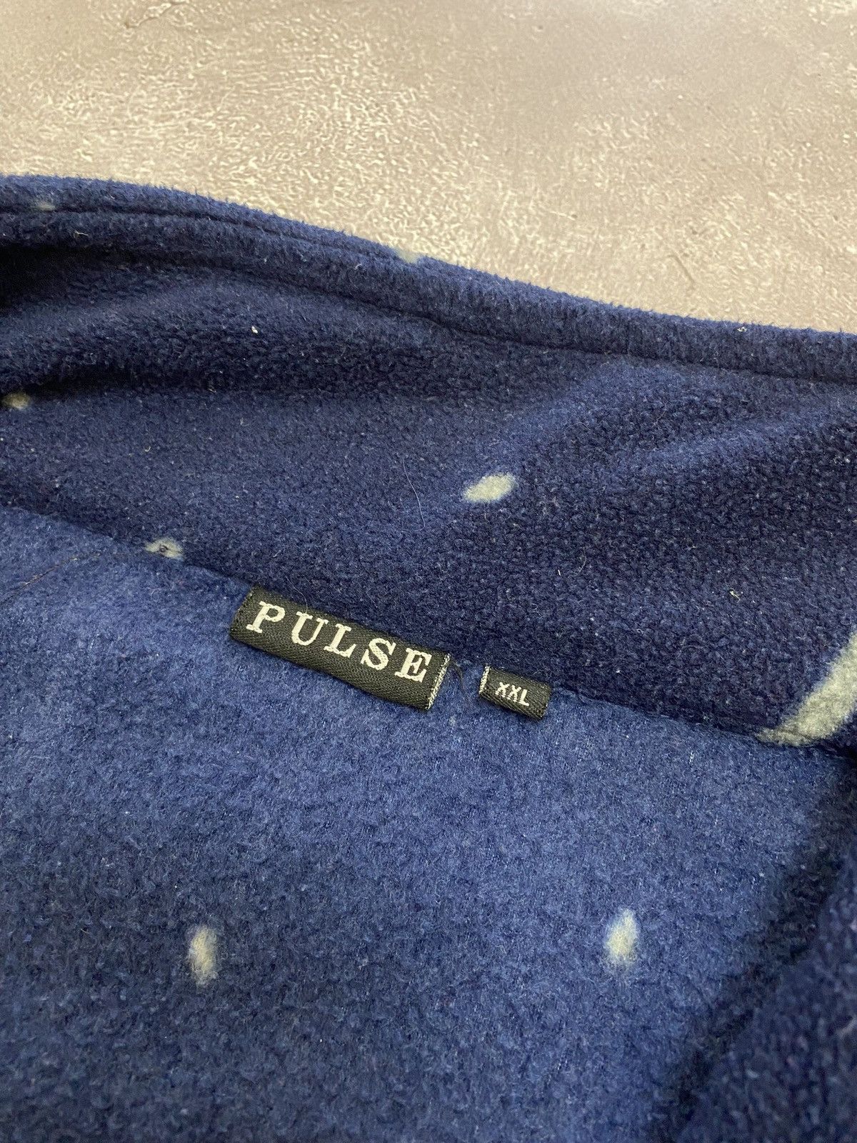 Japanese Brand Vintage Wolf Fleece All Over Print Full Zip Size US XL / EU 56 / 4 - 5 Thumbnail