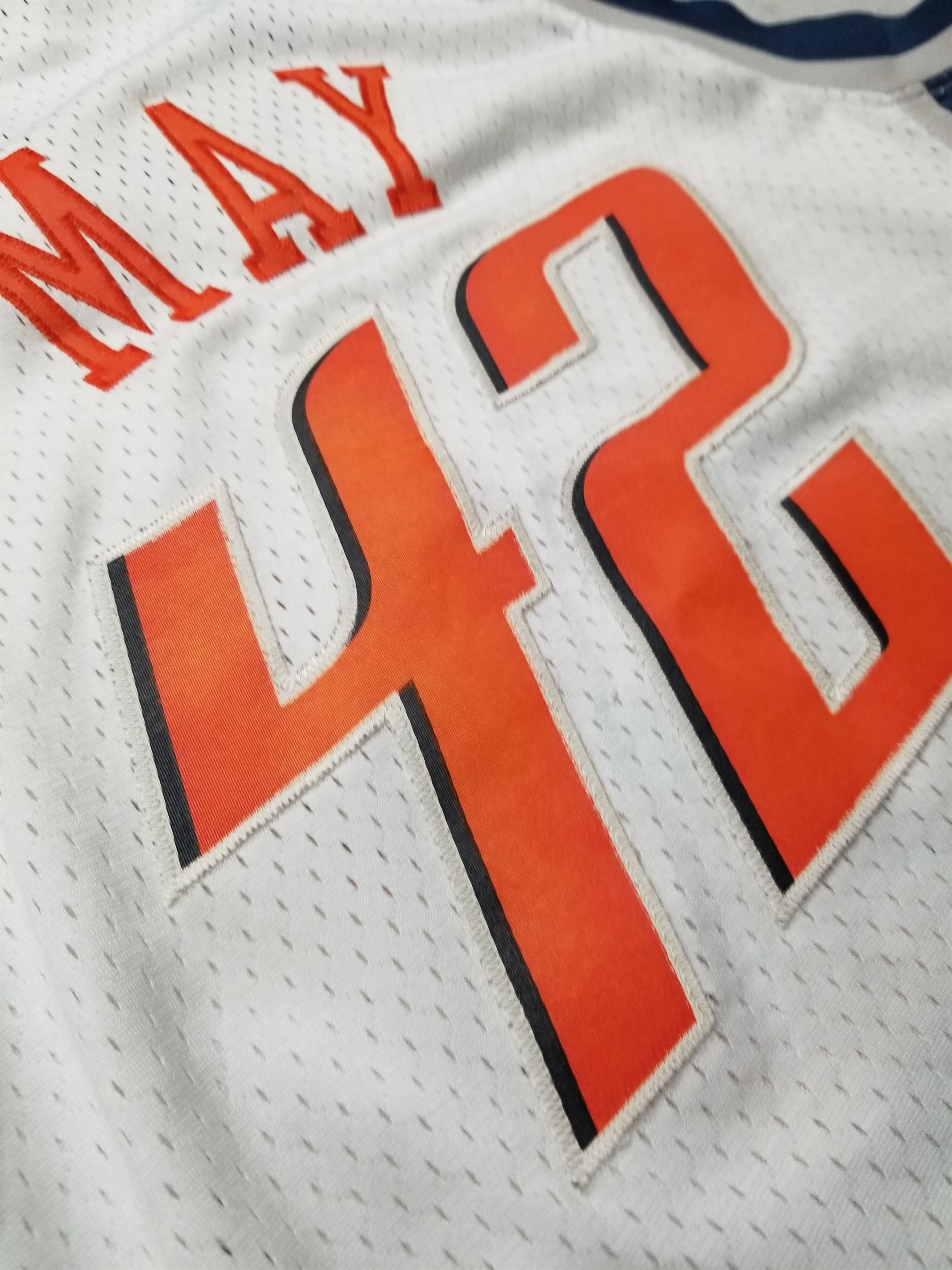 Adidas VTG Adidas Charlotte Bobcats #42 Sean May NBA Sewn Jersey Size US L / EU 52-54 / 3 - 4 Thumbnail