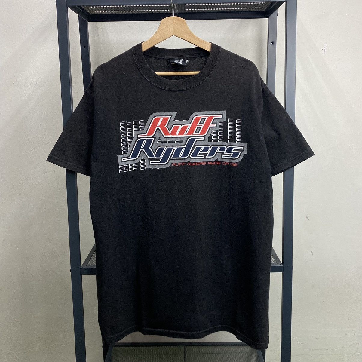 Rap Tees VINTAGE RUFF RYDERS RYDE OR DIE T-Shirt DOUBLE-SIDED Size US L / EU 52-54 / 3 - 1 Thumbnail